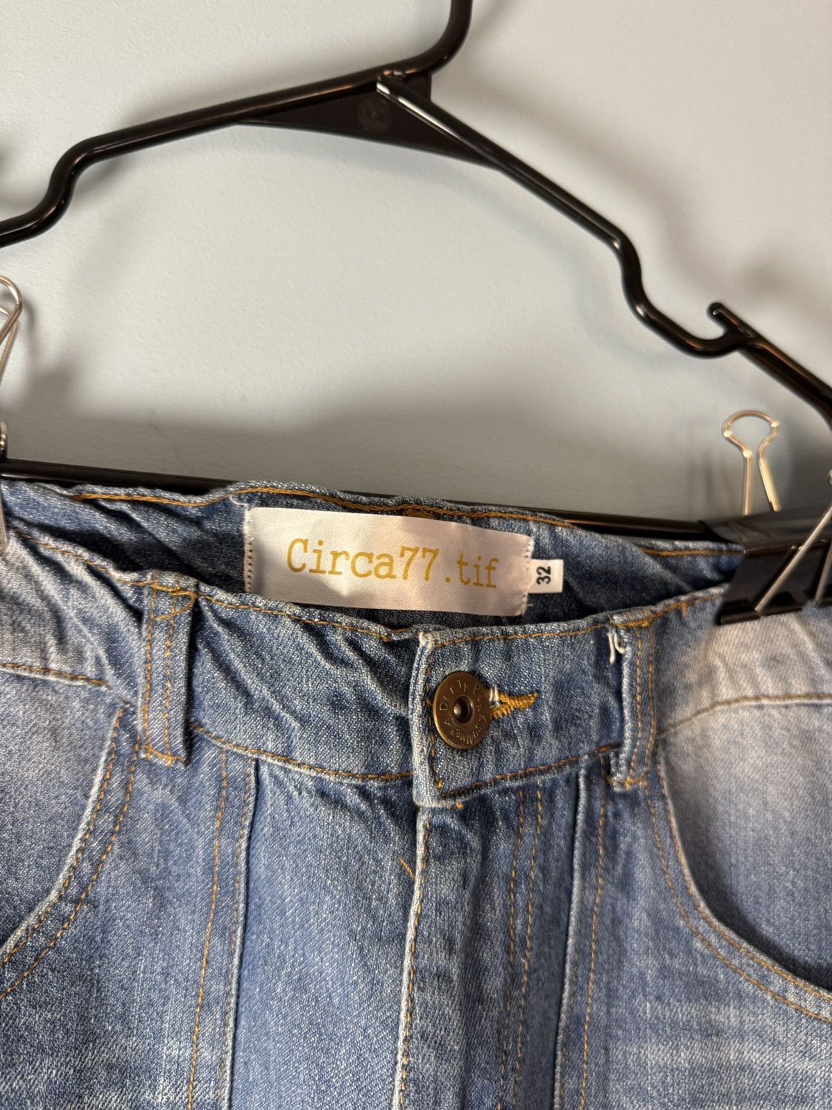 Japanese Brand YORI Holy Spirit Flared Denim Size US 32 / EU 48 - 5 Thumbnail
