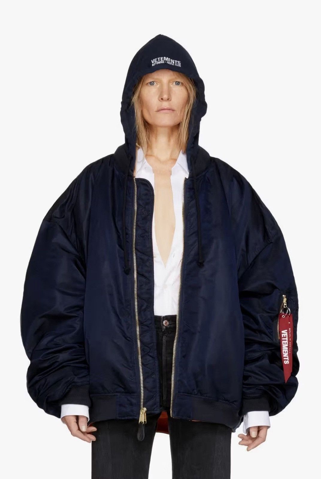 Vetements Vetements 18AW Runway MA-1 Bomber Jacket Size US M / EU 48-50 / 2 - 20 Thumbnail