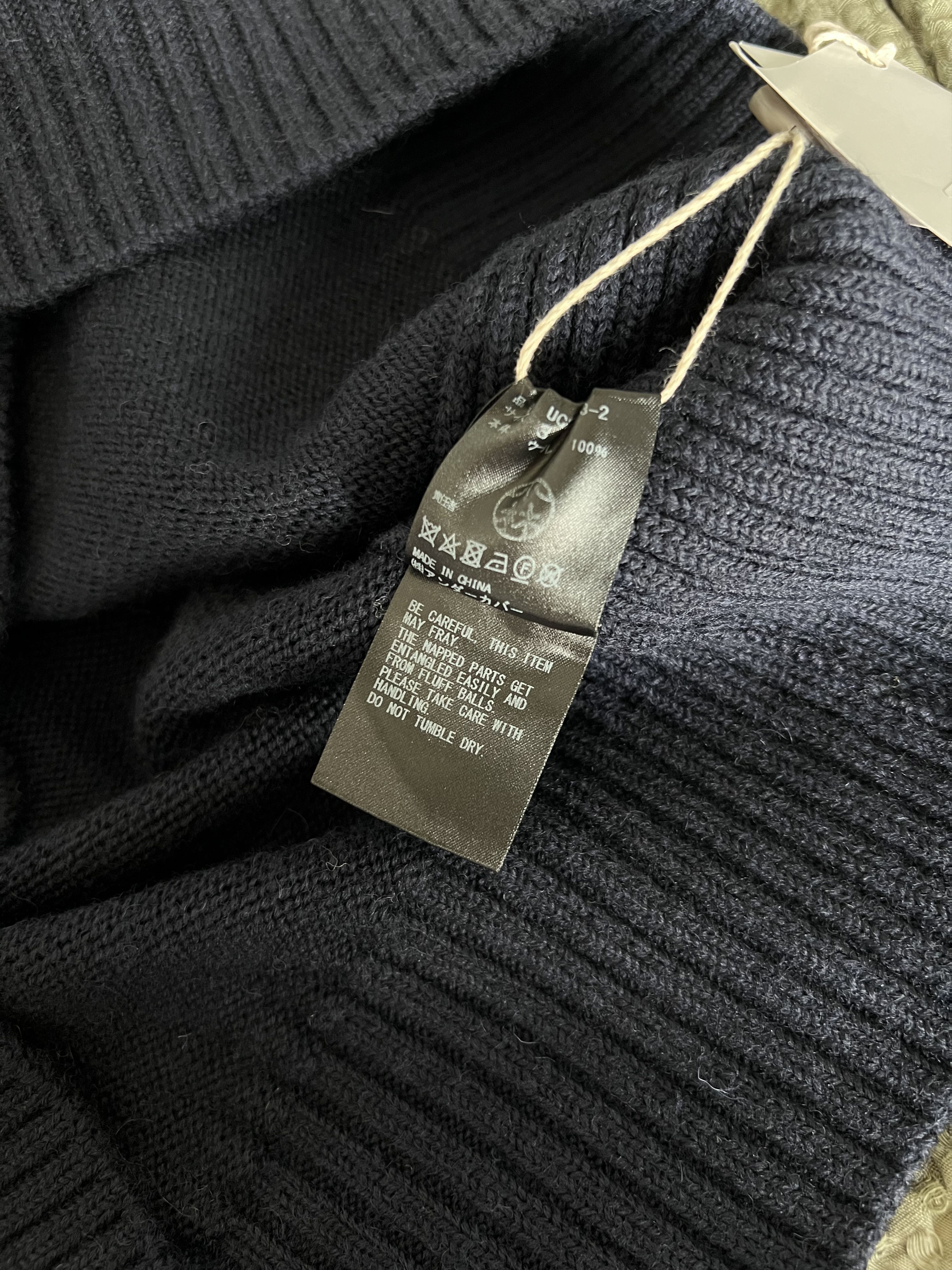 Undercover Undercover Wool Delicate As The Devil Sweater in Navy Size US L / EU 52-54 / 3 - 7 Thumbnail