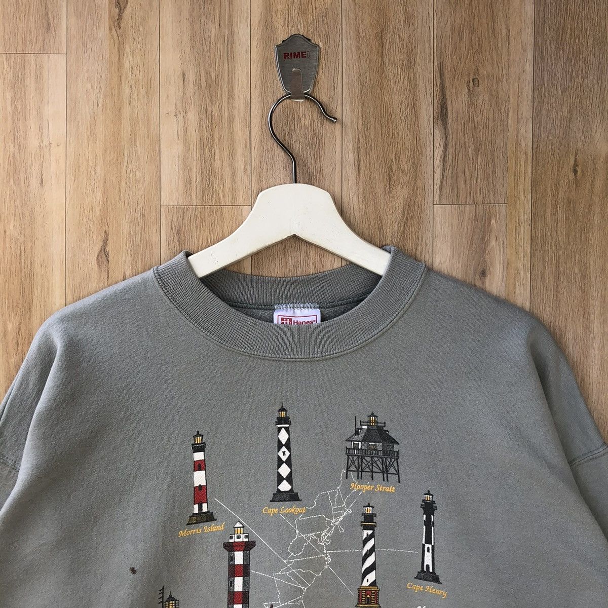 Vintage Vintage Charleston S.C. Pullover Sweatshirt Size US L / EU 52-54 / 3 - 3 Thumbnail