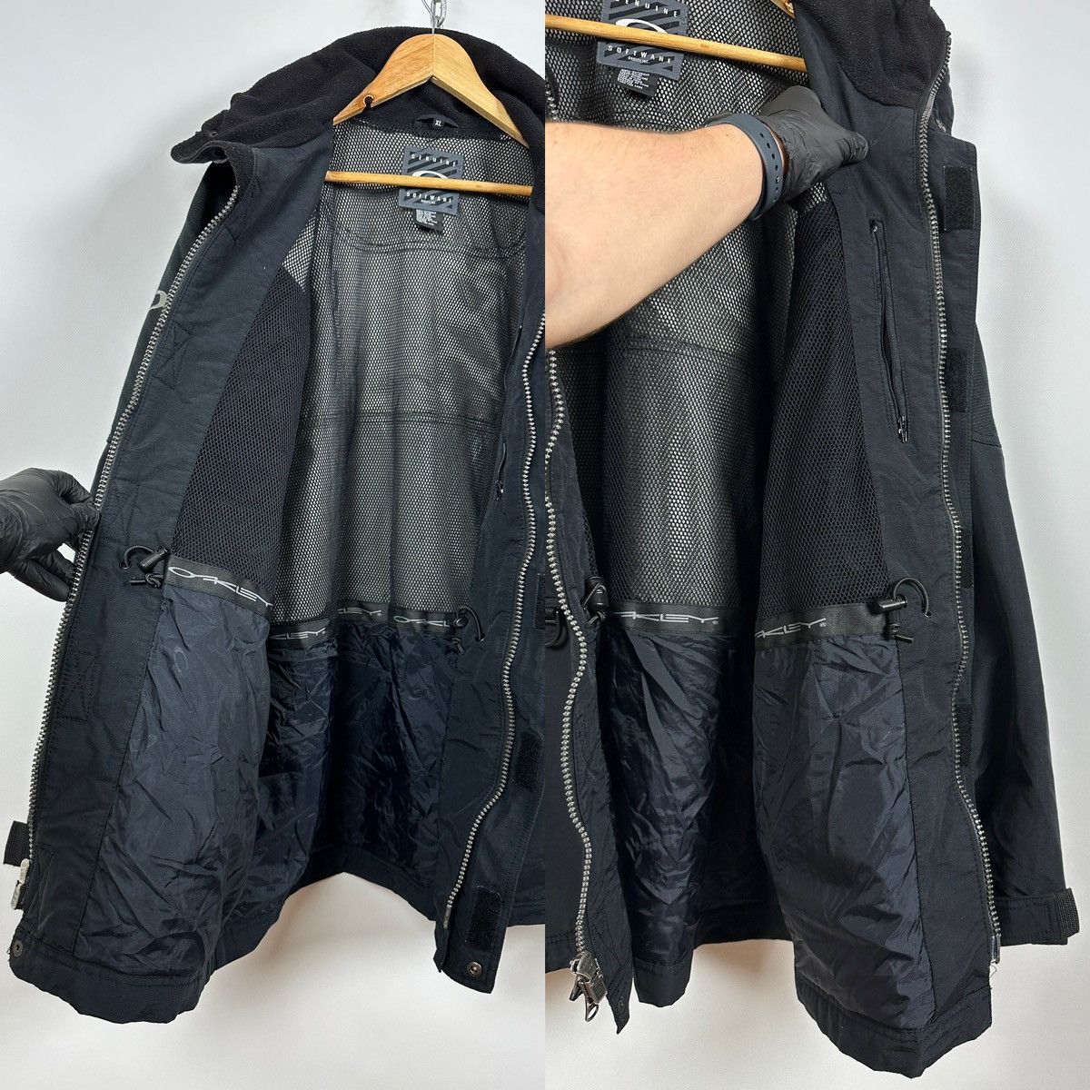 Oakley Vintage Oakley Software Double Logo Gorpcore Style Jacket Size US XL / EU 56 / 4 - 19 Thumbnail