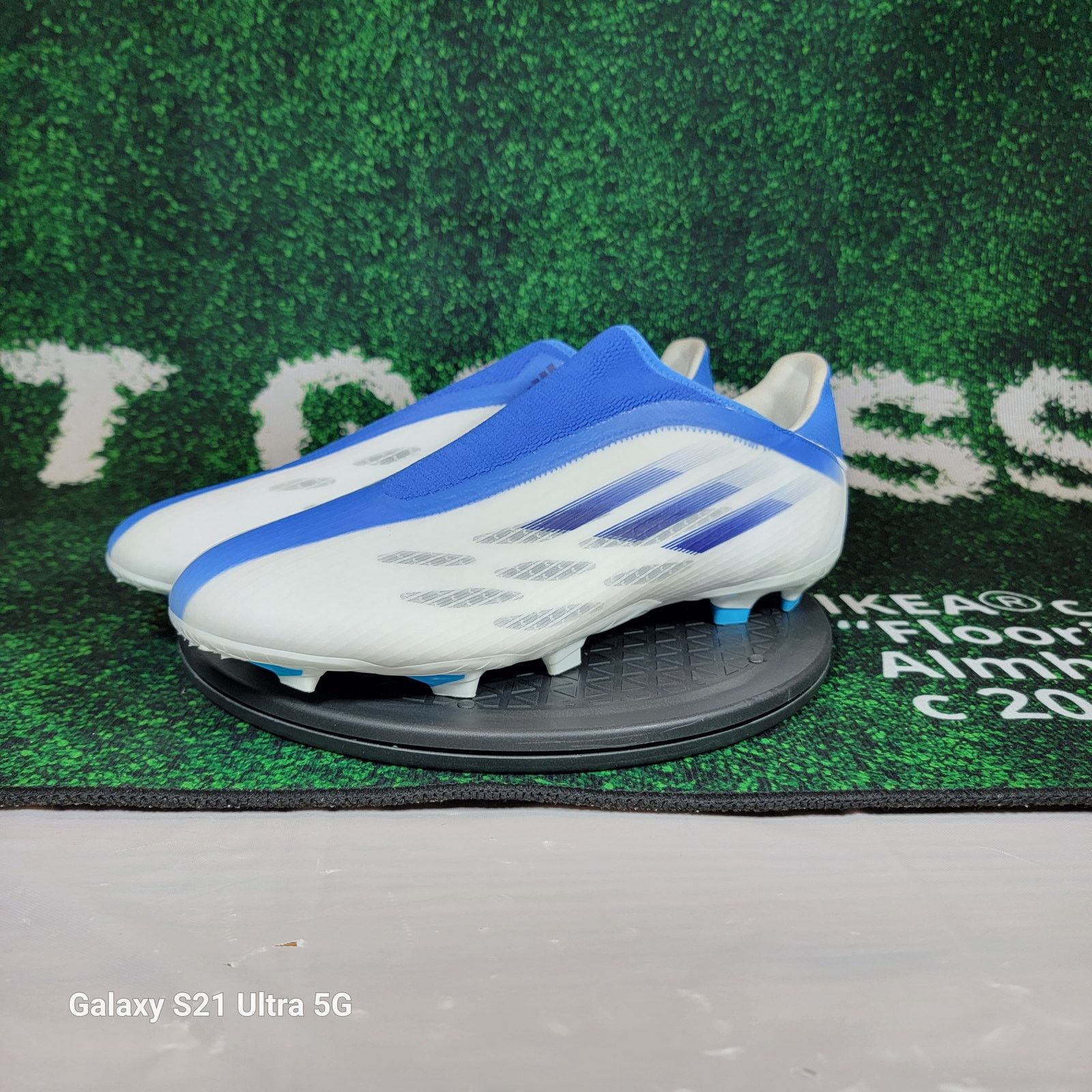 Adidas Adidas X Speedflow.3 Laceless FG 'White Legacy Indigo' Sz 13 Size US 13 / EU 46 - 1 Thumbnail