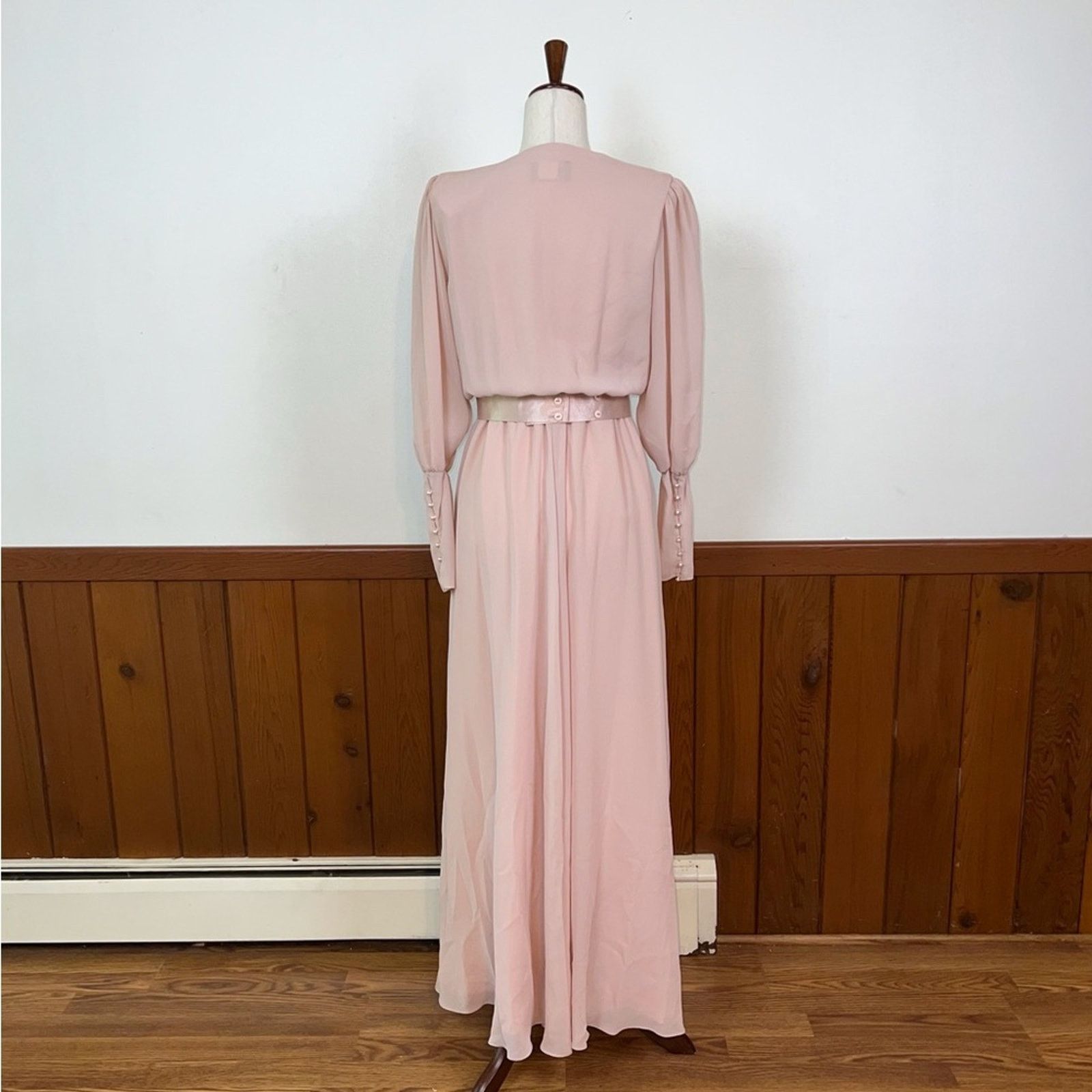 Vintage Vintage 1980s Ursula of Switzerland Mother of the Bride Gown Size M / US 6-8 / IT 42-44 - 7 Thumbnail