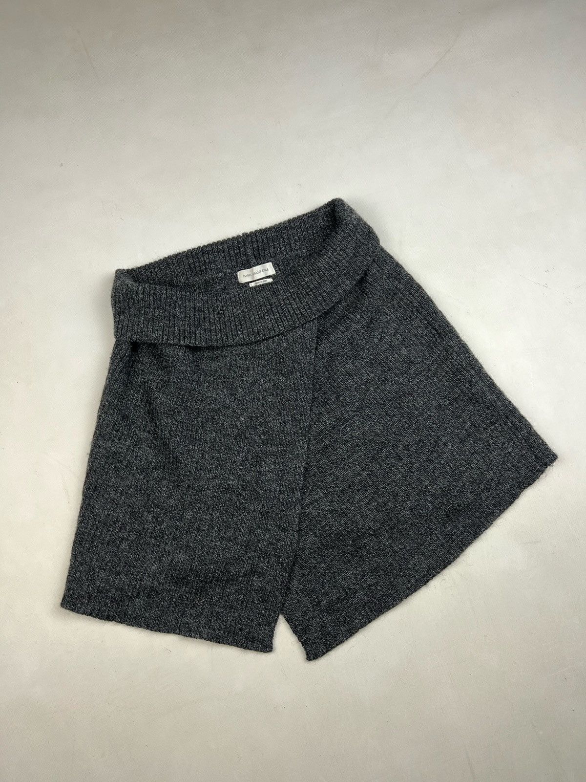 Isabel Marant × Isabel Marant Etoile Isabel marant etoile knitted wool mini skirt asymmetrical Size 30" / US 8 / IT 44 - 2 Thumbnail