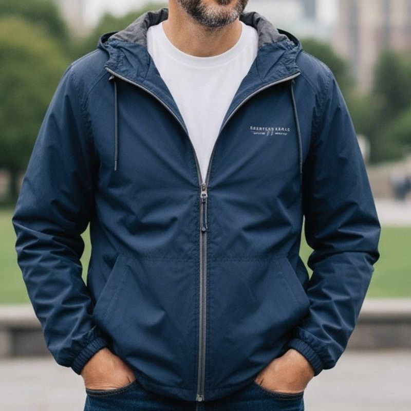 American Eagle Outfitters American Eagle AE77 Performance Jacket Hood XL Full Zip 90s Size US XL / EU 56 / 4 - 1 Thumbnail