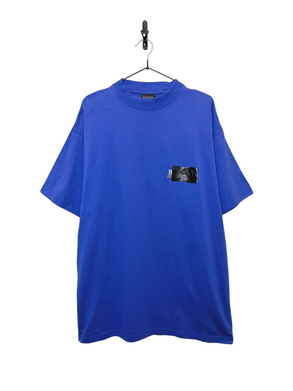 Balenciaga Balenciaga Mint Logo Embroidered T-Shirt US M | Grailed