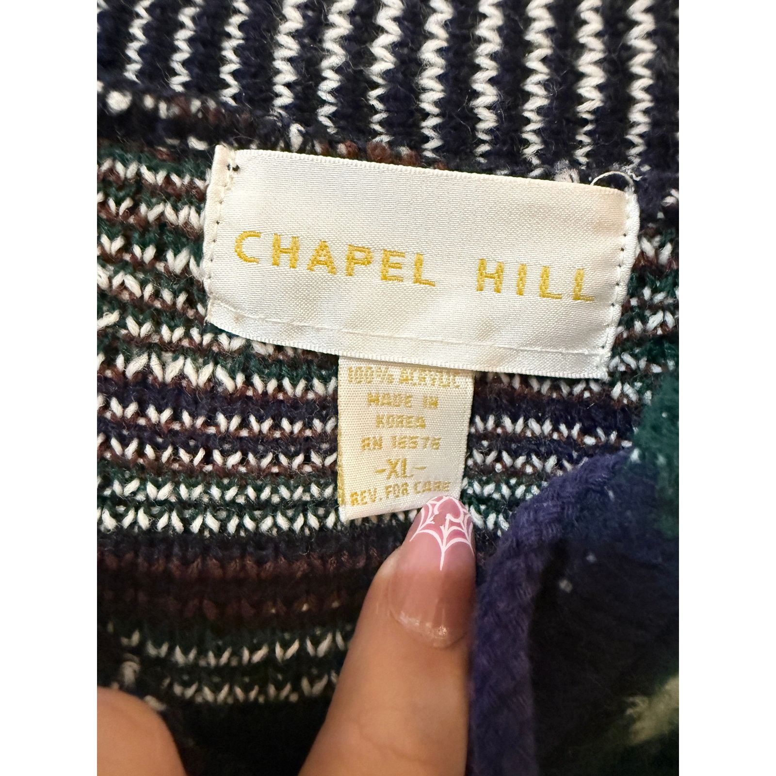 Other 90s Southwestern Hooded Knit Pullover size XL Size US XL / EU 56 / 4 - 6 Thumbnail