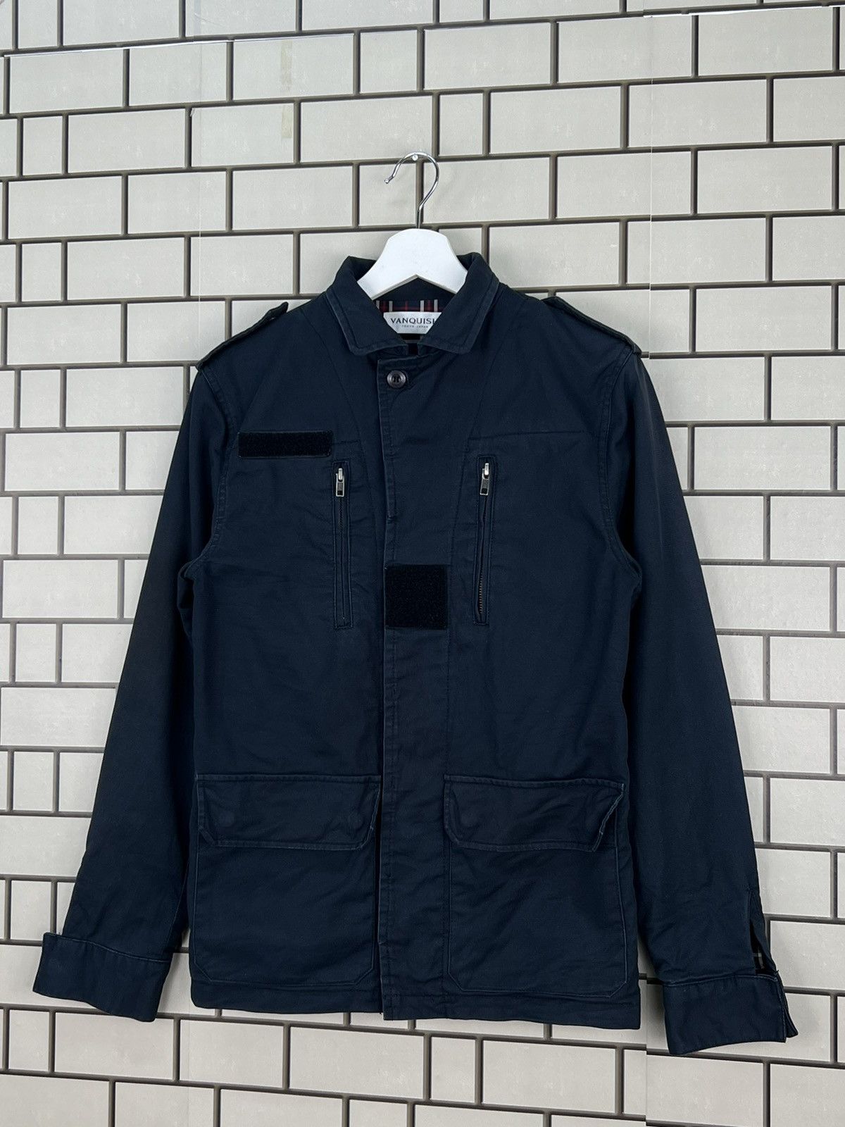Japanese Brand Vanquish Japan Army Stule Tactical Jacket Multipocket Size US L / EU 52-54 / 3 - 3 Thumbnail