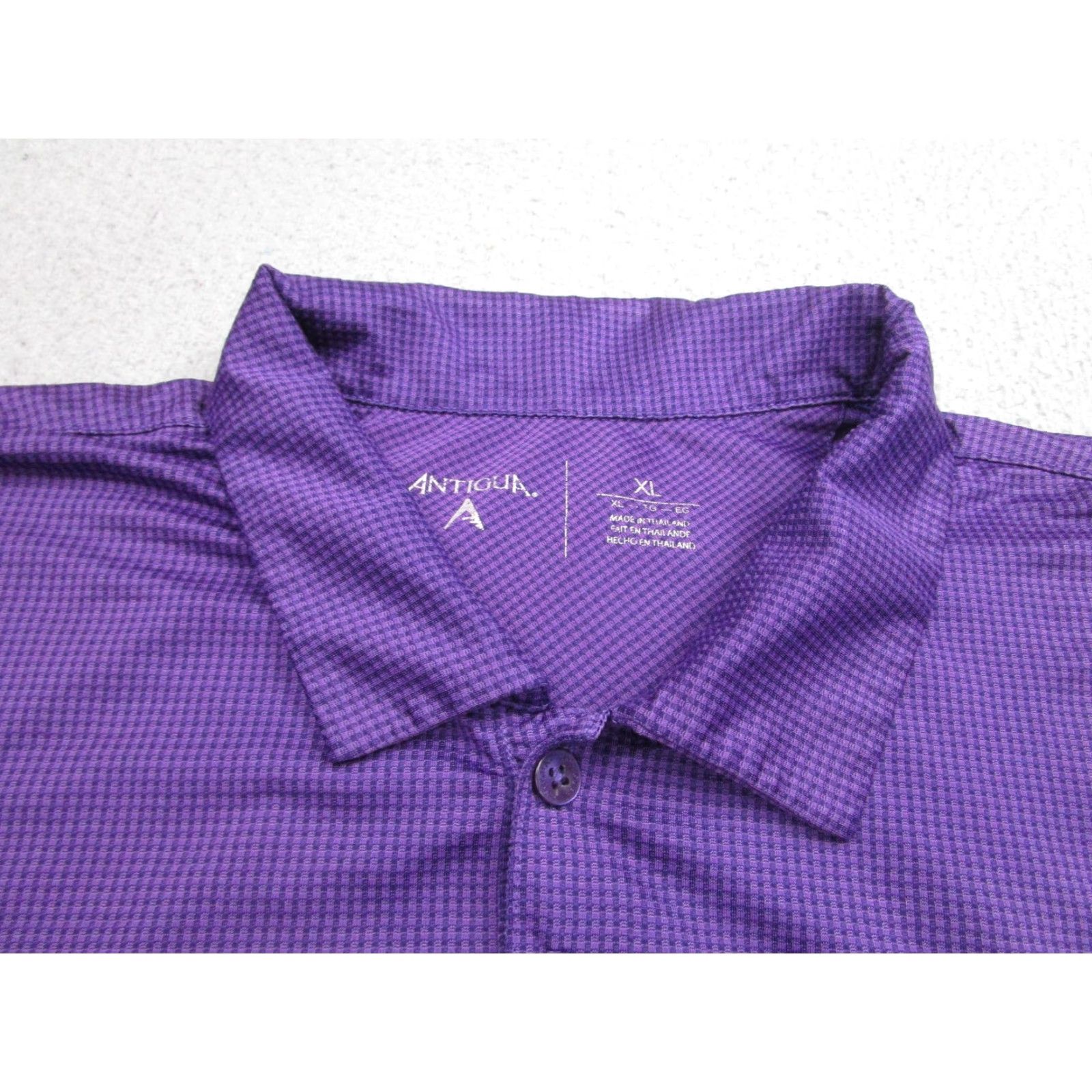 Vintage Washington Huskies Polo Shirt Antigua Performance NCAA W Patch Mens XL Size US XL / EU 56 / 4 - 4 Thumbnail