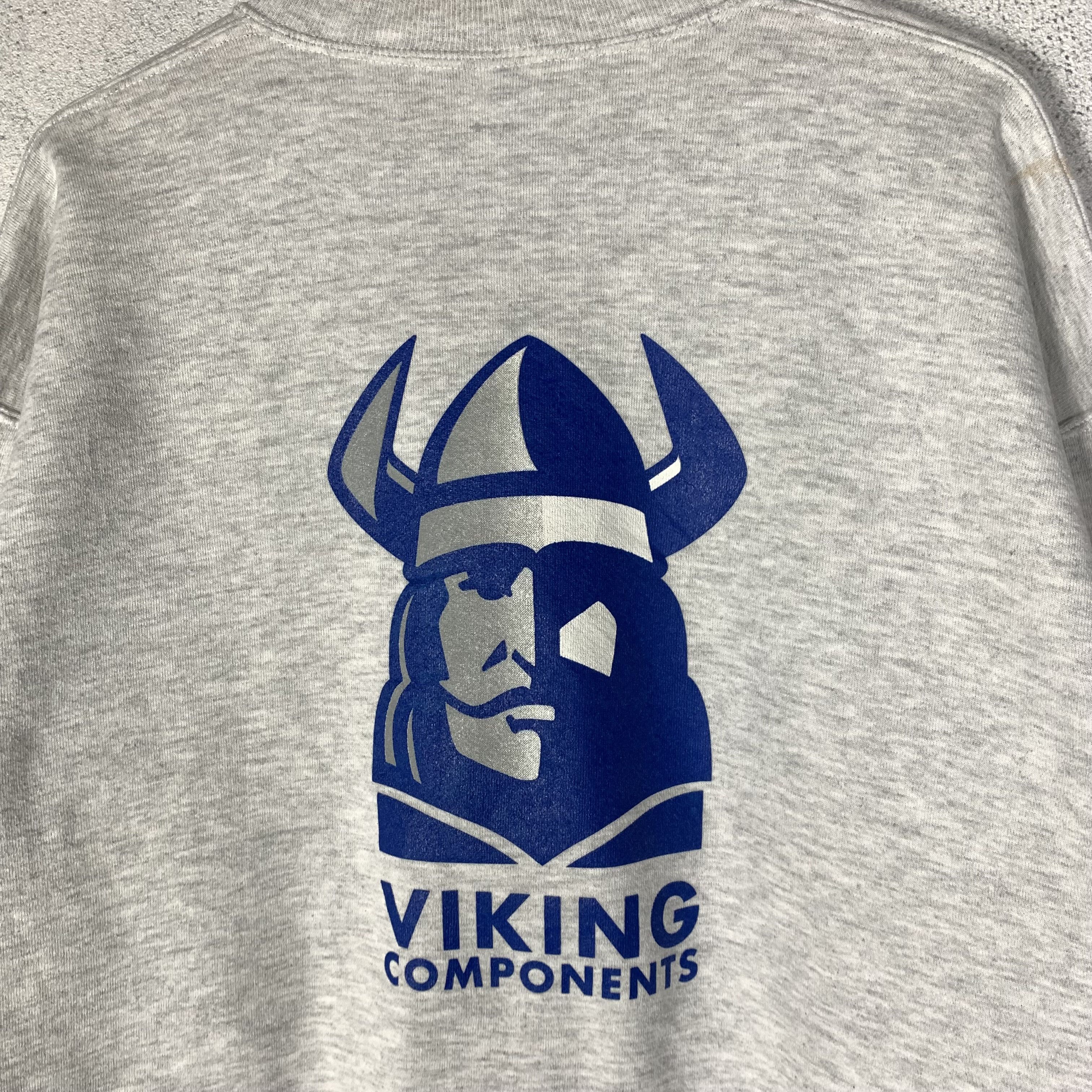 Vintage Vintage Viking Components Sweatshirt Crewneck Size US XL / EU 56 / 4 - 2 Thumbnail