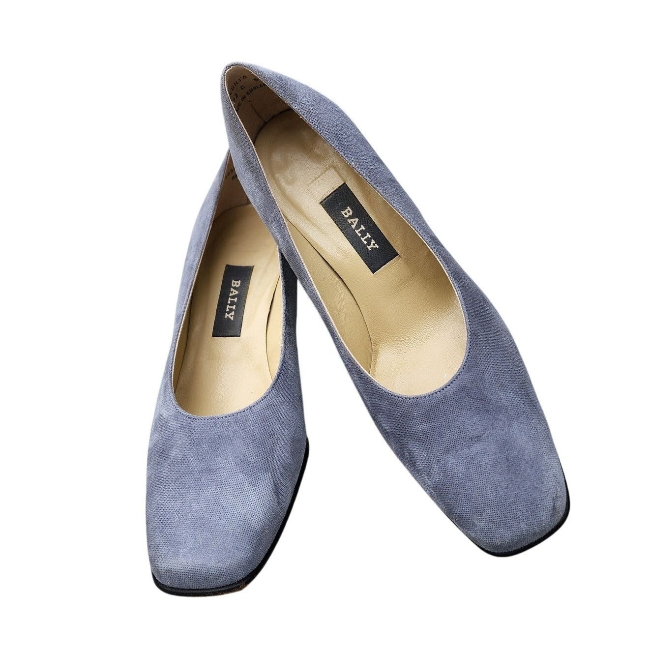 Bally Bally Nebria Sheen Suede Court Shoes Pumps 7.5 Size US 7.5 / IT 37.5 - 1 Thumbnail