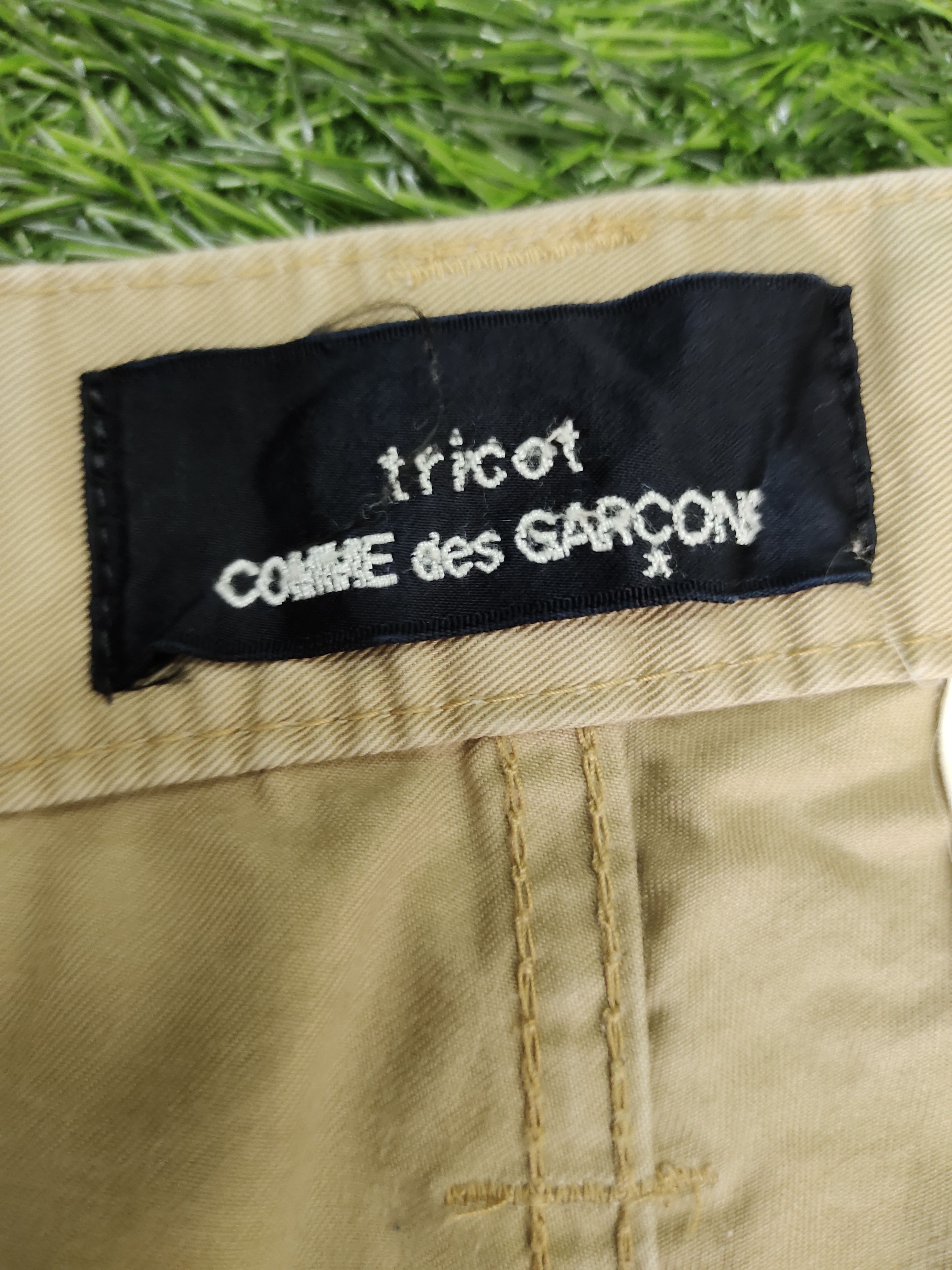 Tricot Comme des Garcons AD2008 Tricot Comme des Garcons Wide leg Bush Pants Size 31" - 18 Thumbnail
