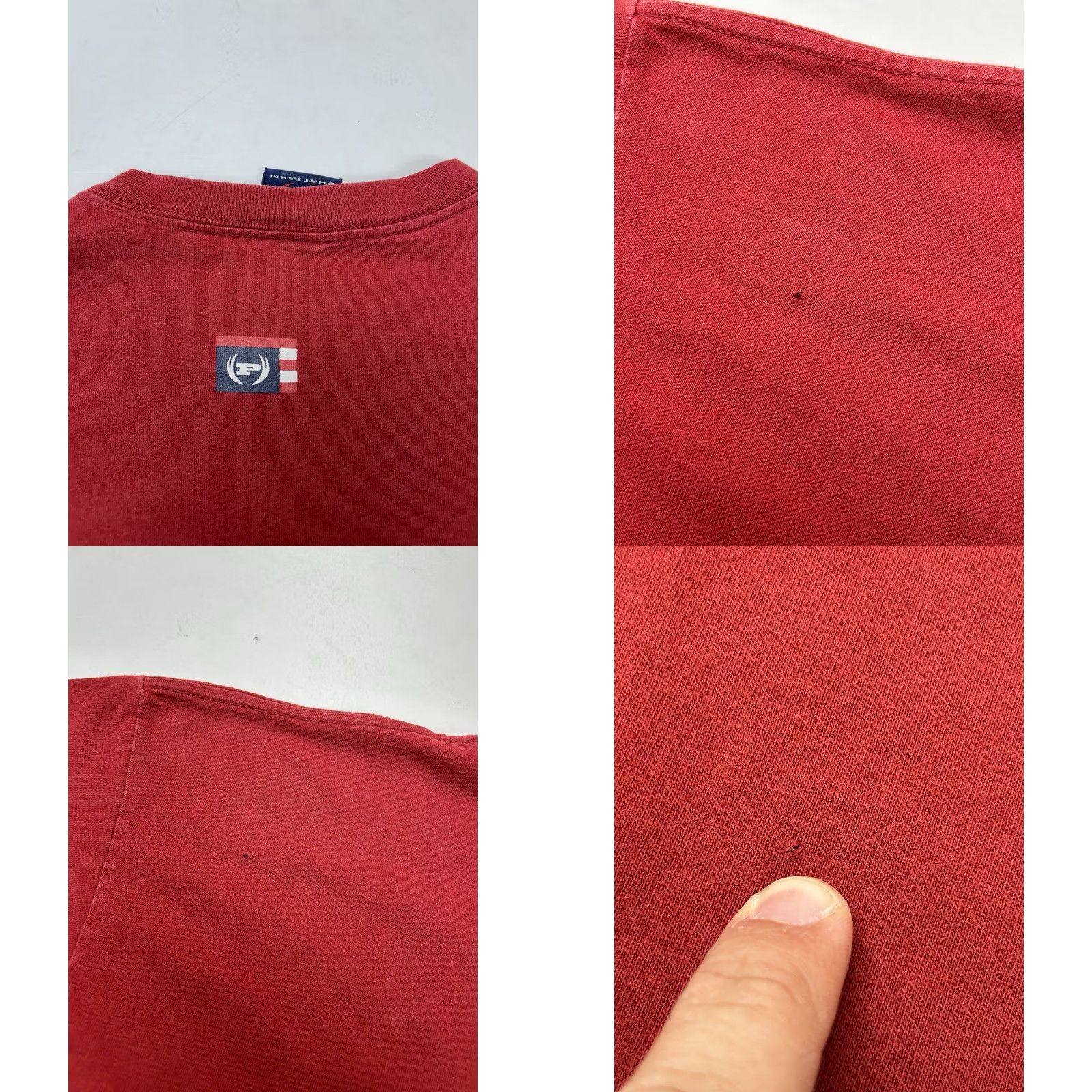 Phat Farm VINTAGE Phat Farm All City PF Y2K 90s Streetwear Brand Tee USA MADE Red XL 25x30.75 Mens T-Shirt Size US XL / EU 56 / 4 - 9 Thumbnail