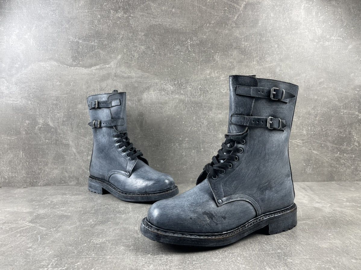 Vintage Vintage Military Combat Avant Garde Opium White Custom Boots Size US 8 / EU 41 - 6 Thumbnail