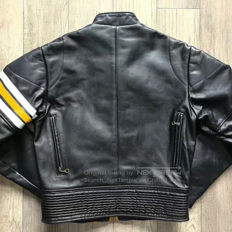 Schott Schott Thick castrated cowhide stand-up collar motorcycle Size US XS / EU 42 / 0 - 8 Thumbnail