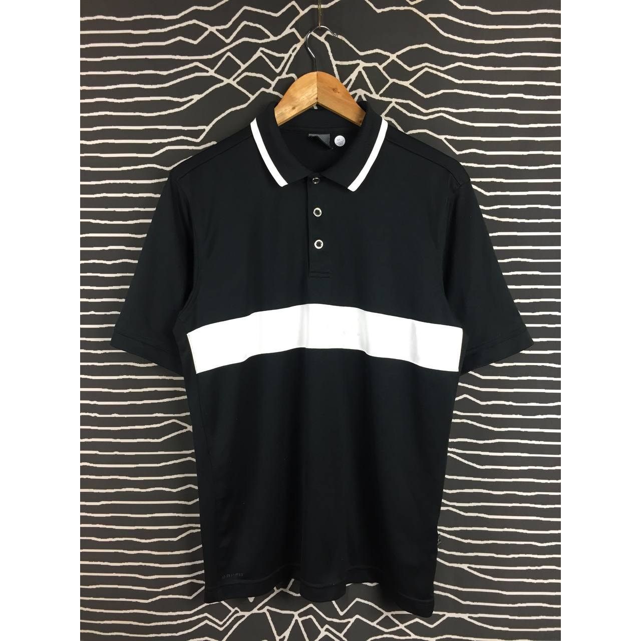 Nike × Vintage Vtg Nike Court Swoosh Logo Dri Fit Tennis Polo Tee Size US L / EU 52-54 / 3 - 1 Thumbnail