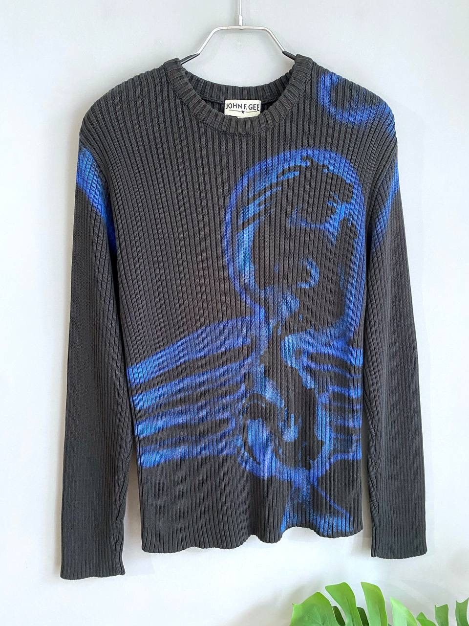 Vintage Vintage John F. GEE Avant Garde Sweater Y2K Dragon Print, M Size US M / EU 48-50 / 2 - 3 Thumbnail