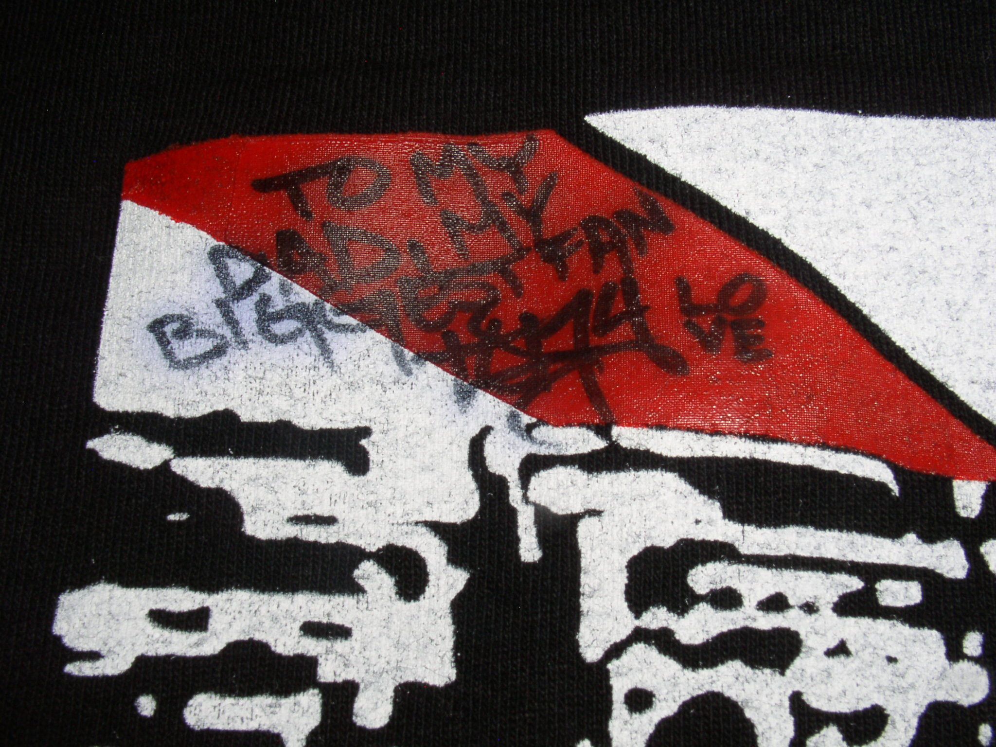 The League Of Legions Concert T Shirt Autographed Vintage
