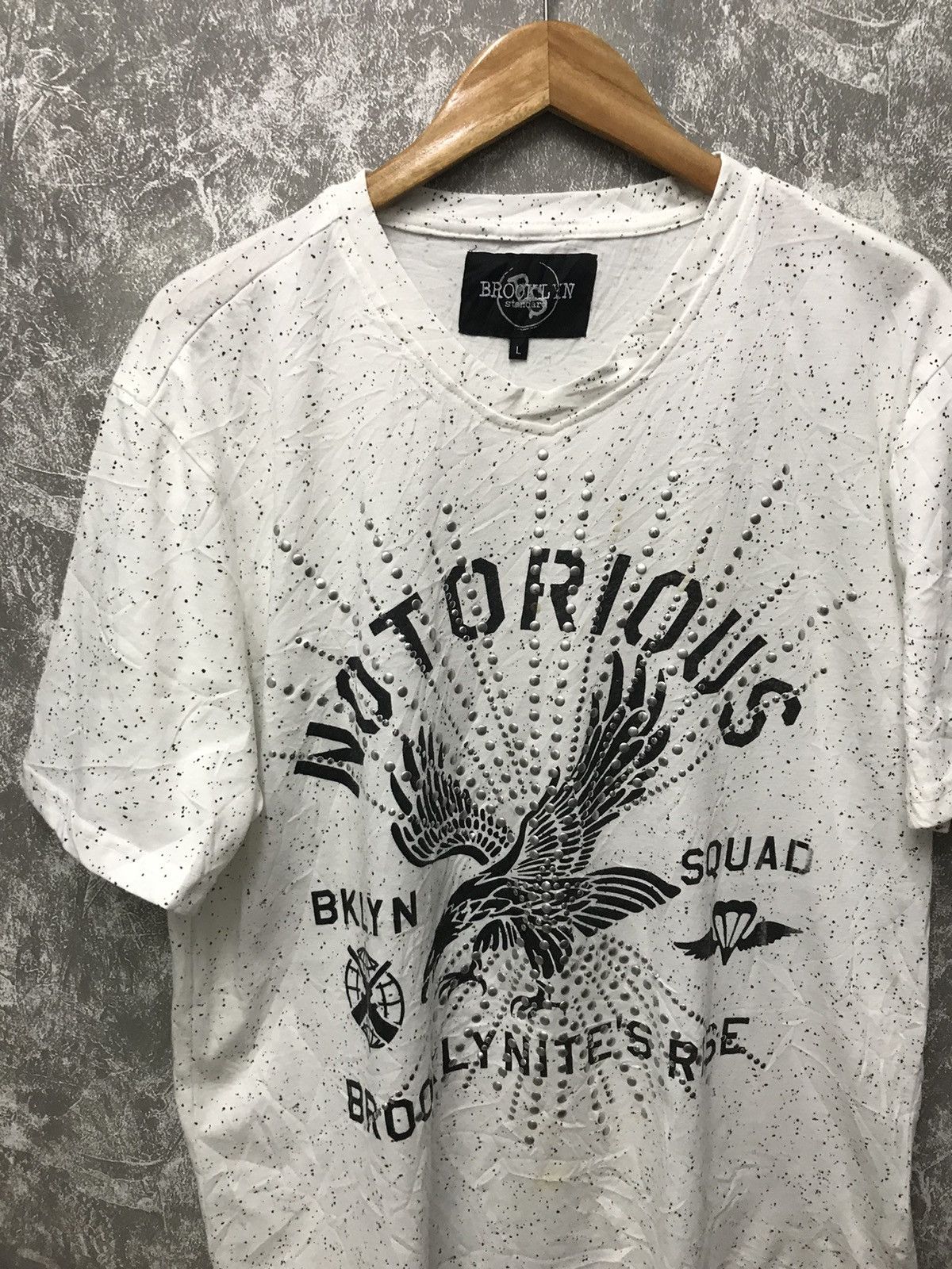 Affliction × Brooklyn Cloth × Southpole Brooklyn Affliction Eagle Y2K Graphic Tee Size US L / EU 52-54 / 3 - 2 Thumbnail