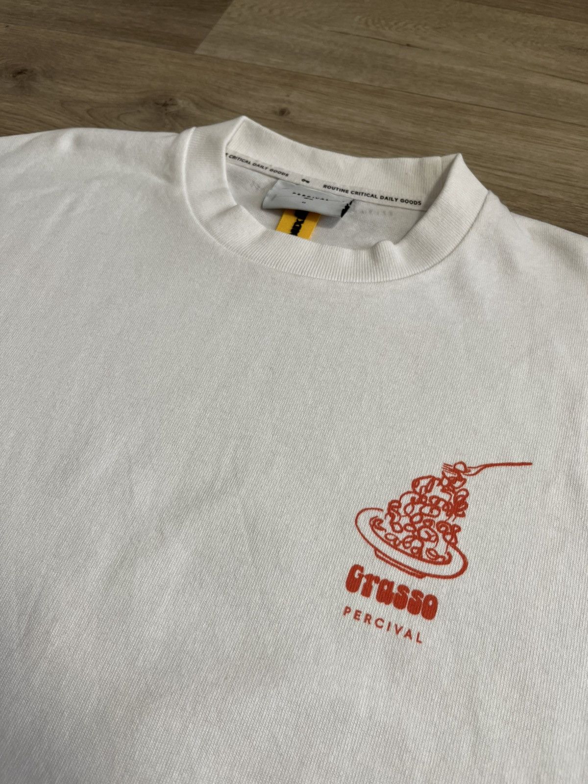 Percival Percival Auxiliary Big Logo T-Shirt Size US M / EU 48-50 / 2 - 3 Thumbnail