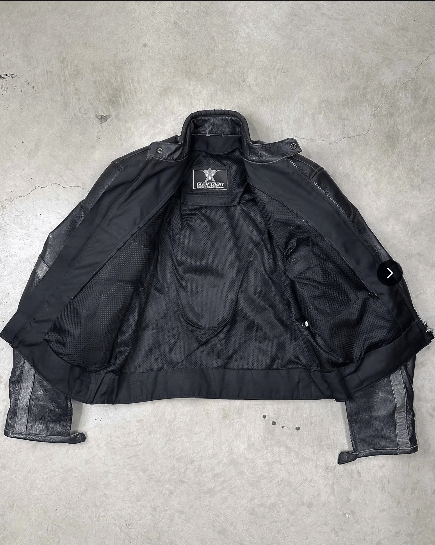 Vintage 90s Triumph Heavy Black Leather Jacket Size US L / EU 52-54 / 3 - 5 Thumbnail