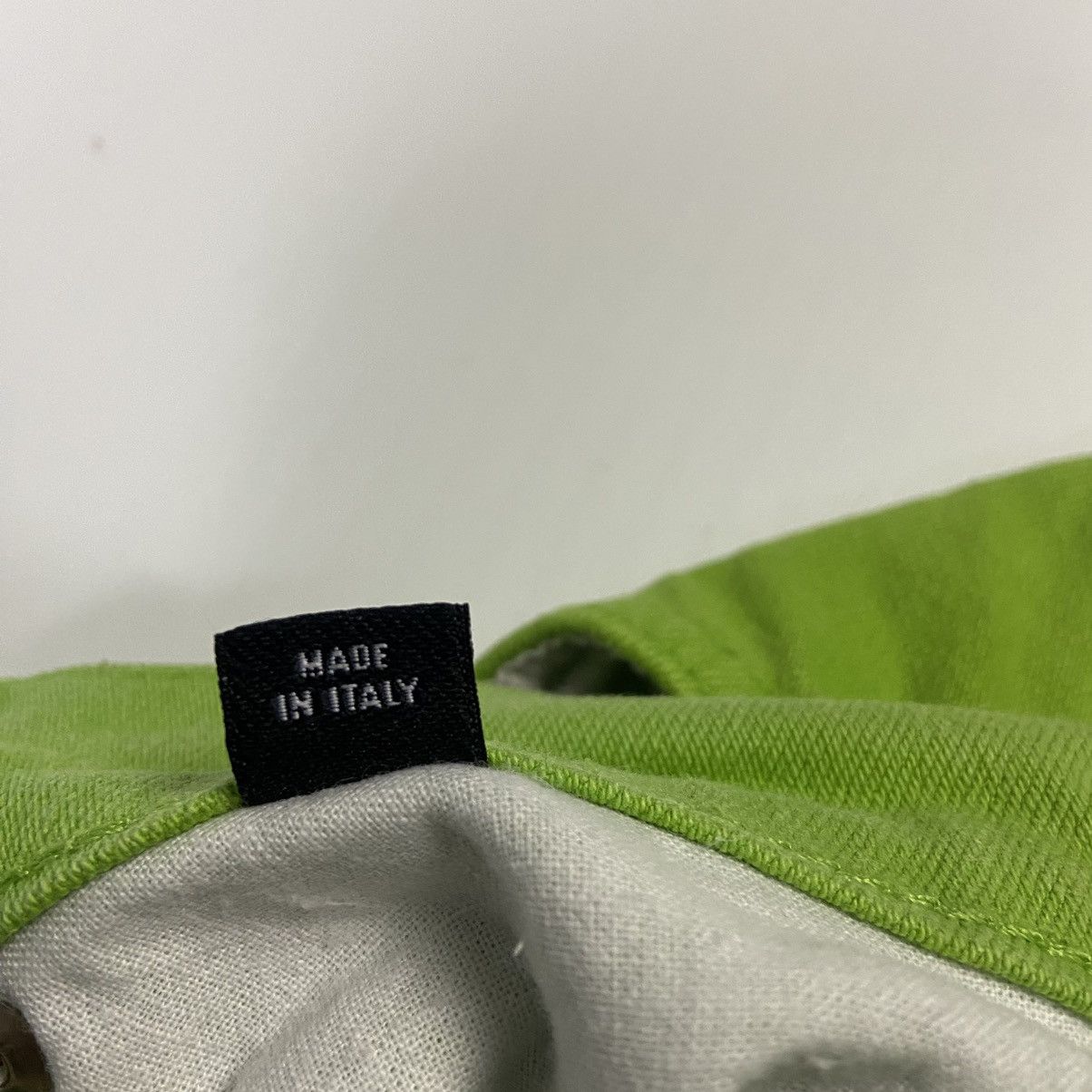 Versace Jeans Couture 2000s RARE Versace Jeans Couture Neon Green Luxury Pants Size 26" / US 2 / IT 38 - 11 Thumbnail