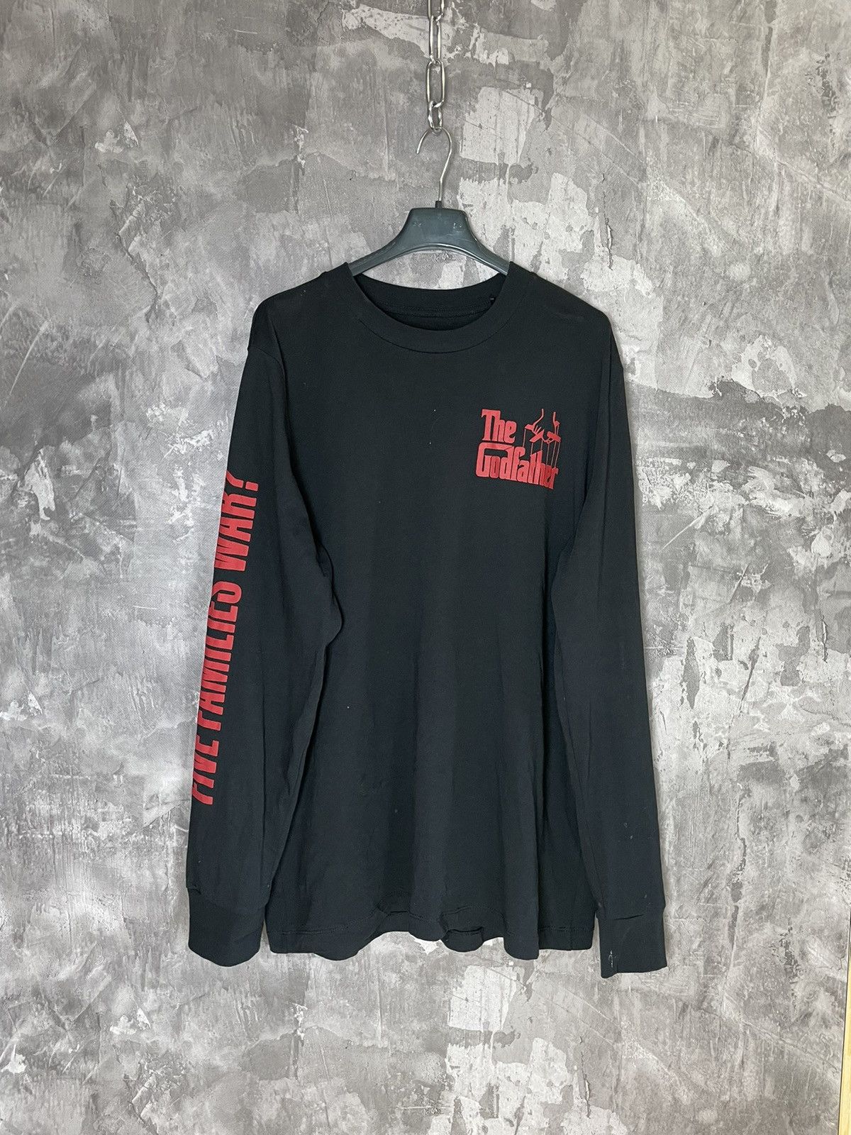 Other Vintage The God Father Overprint Logo Longsleeve Size US M / EU 48-50 / 2 - 2 Thumbnail