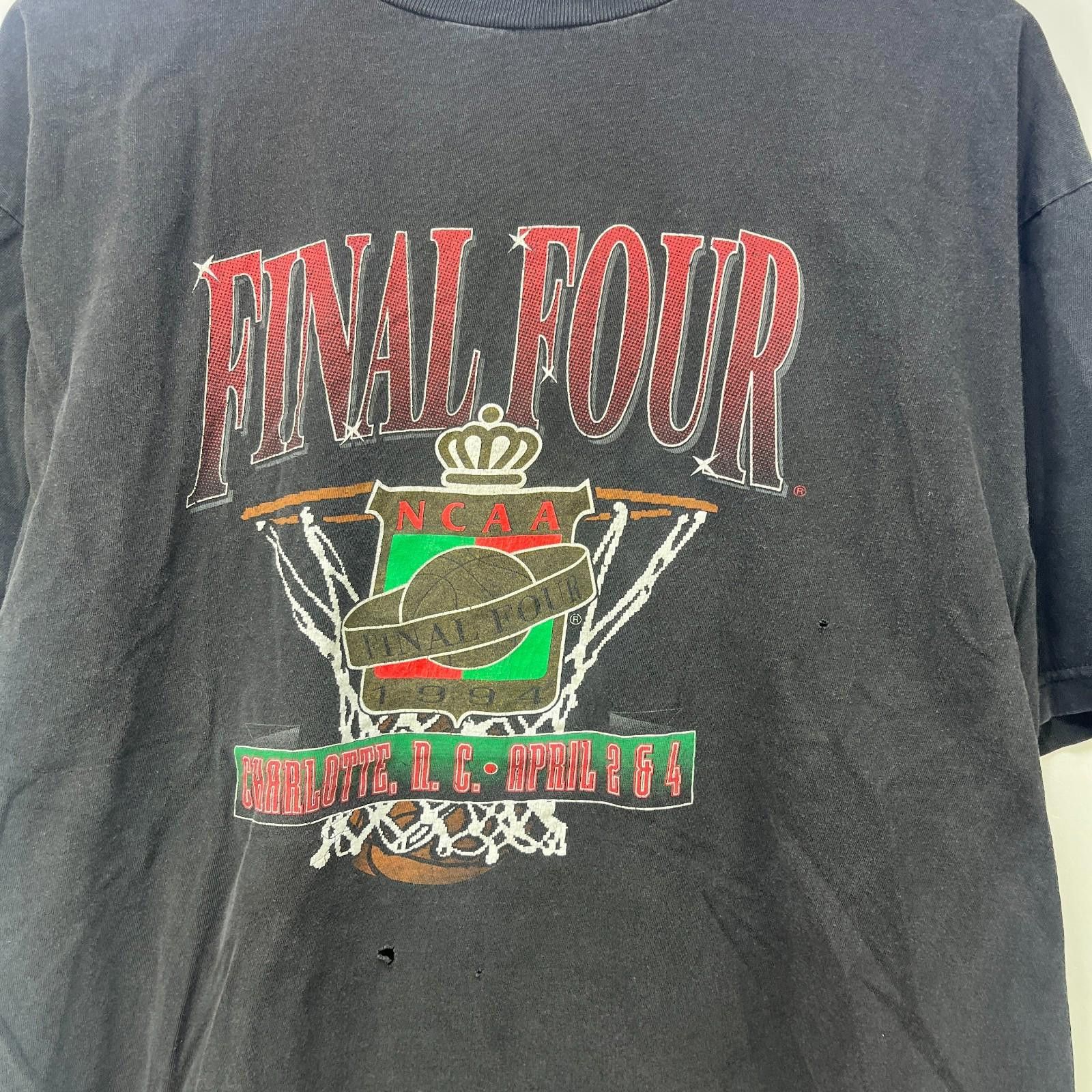 Other Vintage 90s NCAA Final Four Basketball T-Shirt XL Charlotte Size ONE SIZE - 2 Thumbnail