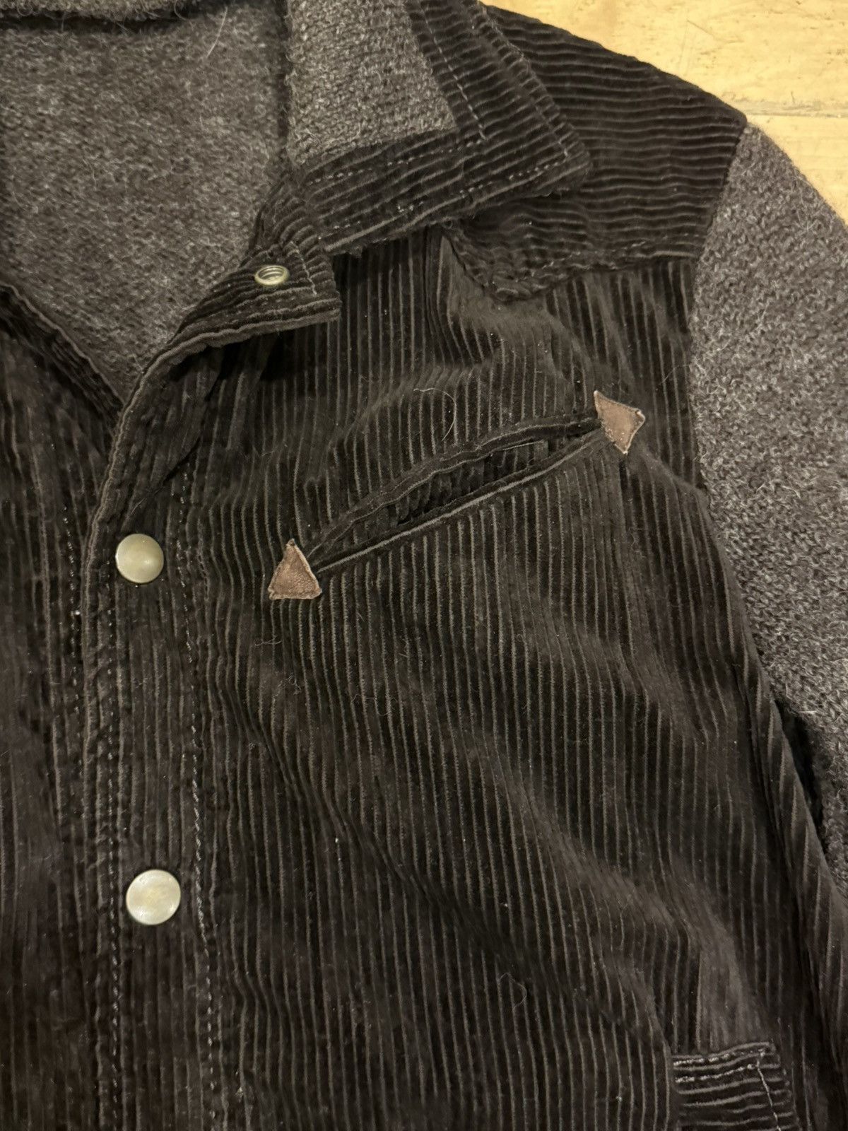 Number (N)ine × Takahiromiyashita The Soloist. AW02 NoWhere Man Corduroy/Wool Jacket Size US M / EU 48-50 / 2 - 3 Thumbnail