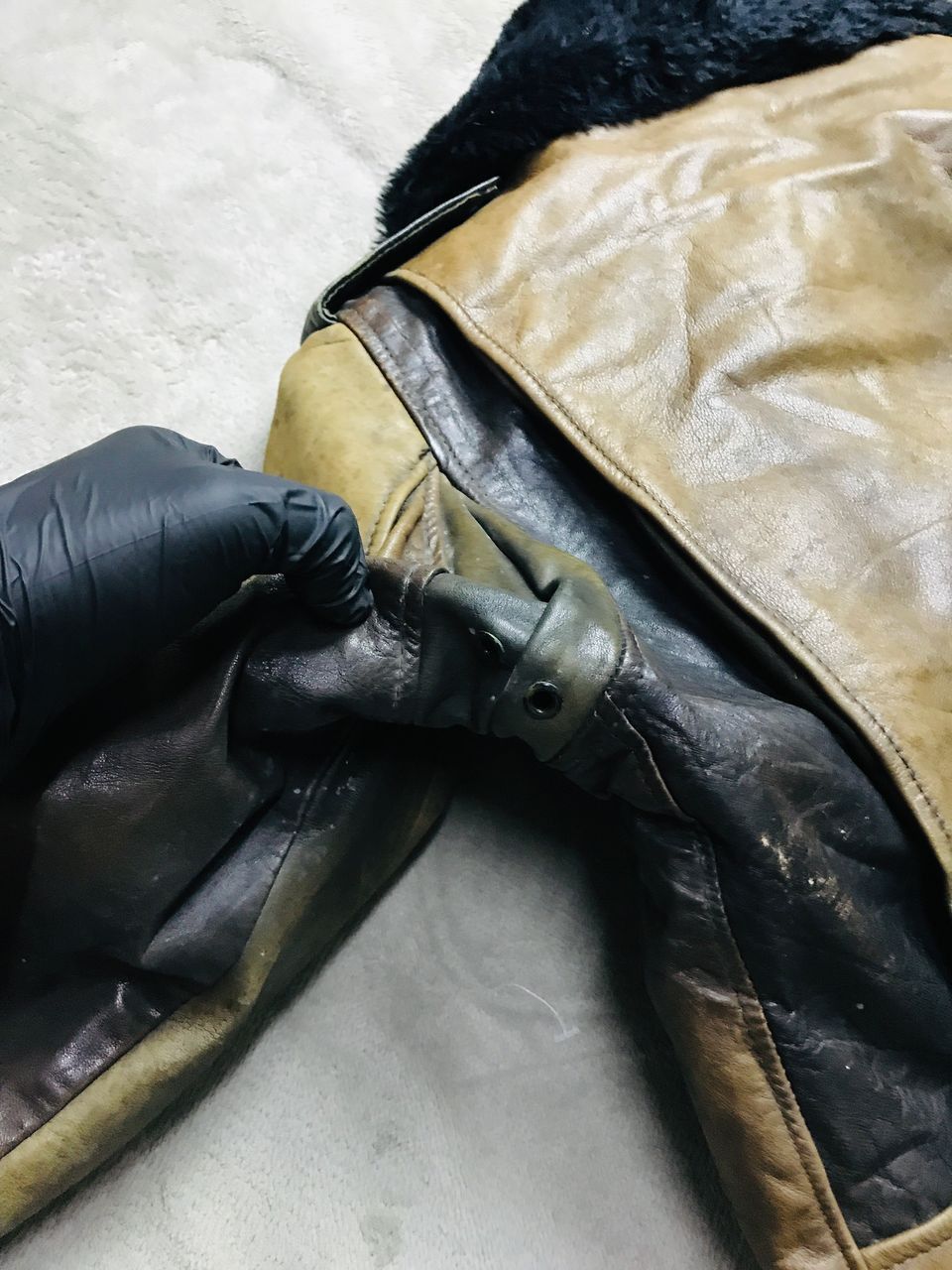 Schott Vintage Schott 2 Tone NYC Leather Jacket Size US M / EU 48-50 / 2 - 8 Thumbnail