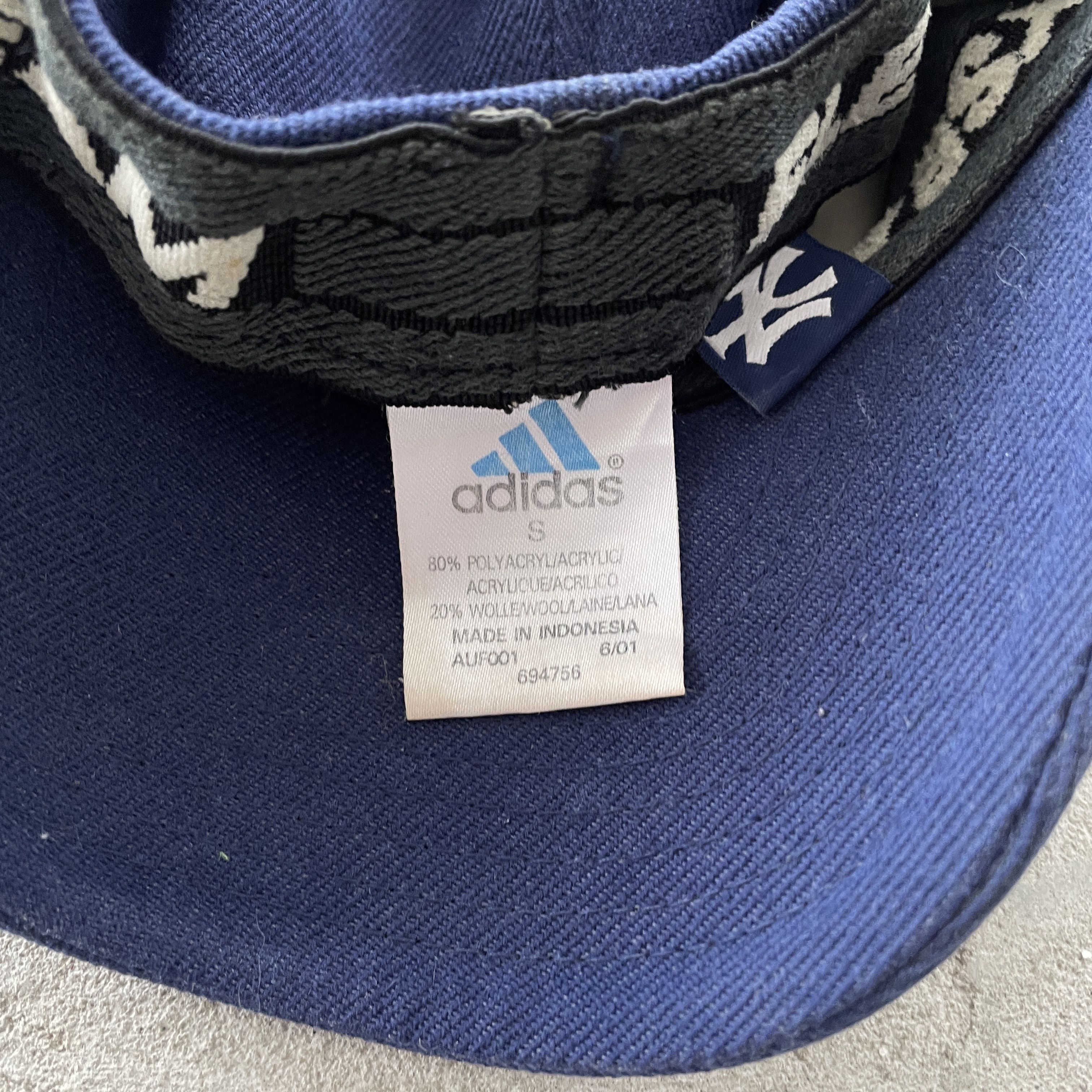Adidas Vintage Adidas x New York Yankees Team Cap Size ONE SIZE - 6 Thumbnail