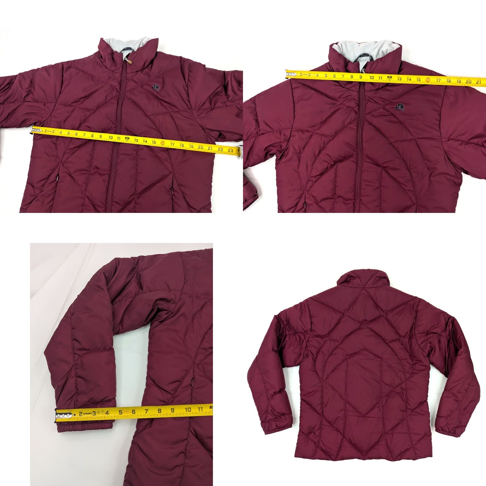 Nike Nike ACG Puffer Jacket Women L Wine Maroon Zip Outer Layer Size L / US 10 / IT 46 - 8 Thumbnail