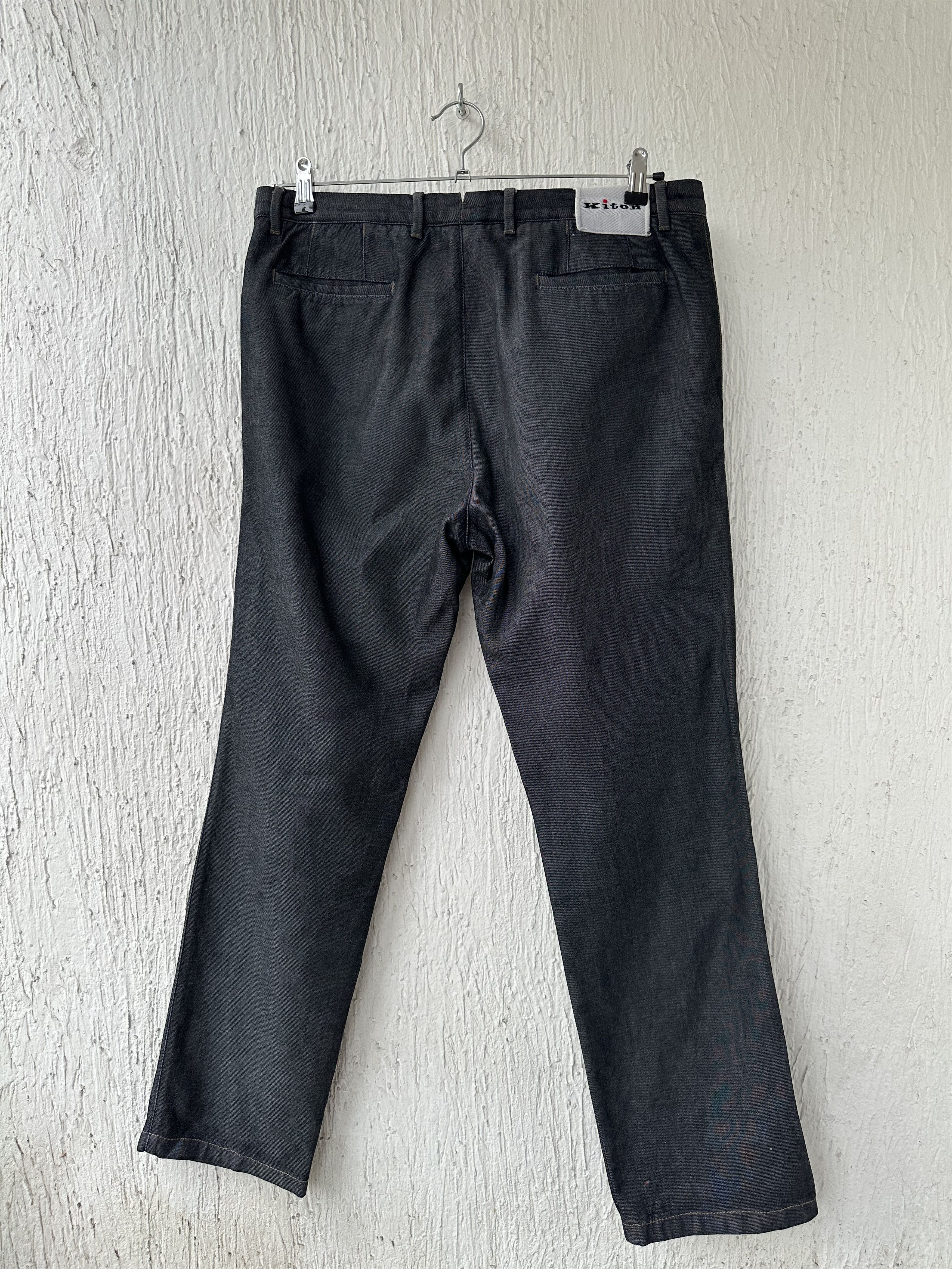 Kiton wool and cotton blend pant Size US 36 / EU 52 - 3 Thumbnail