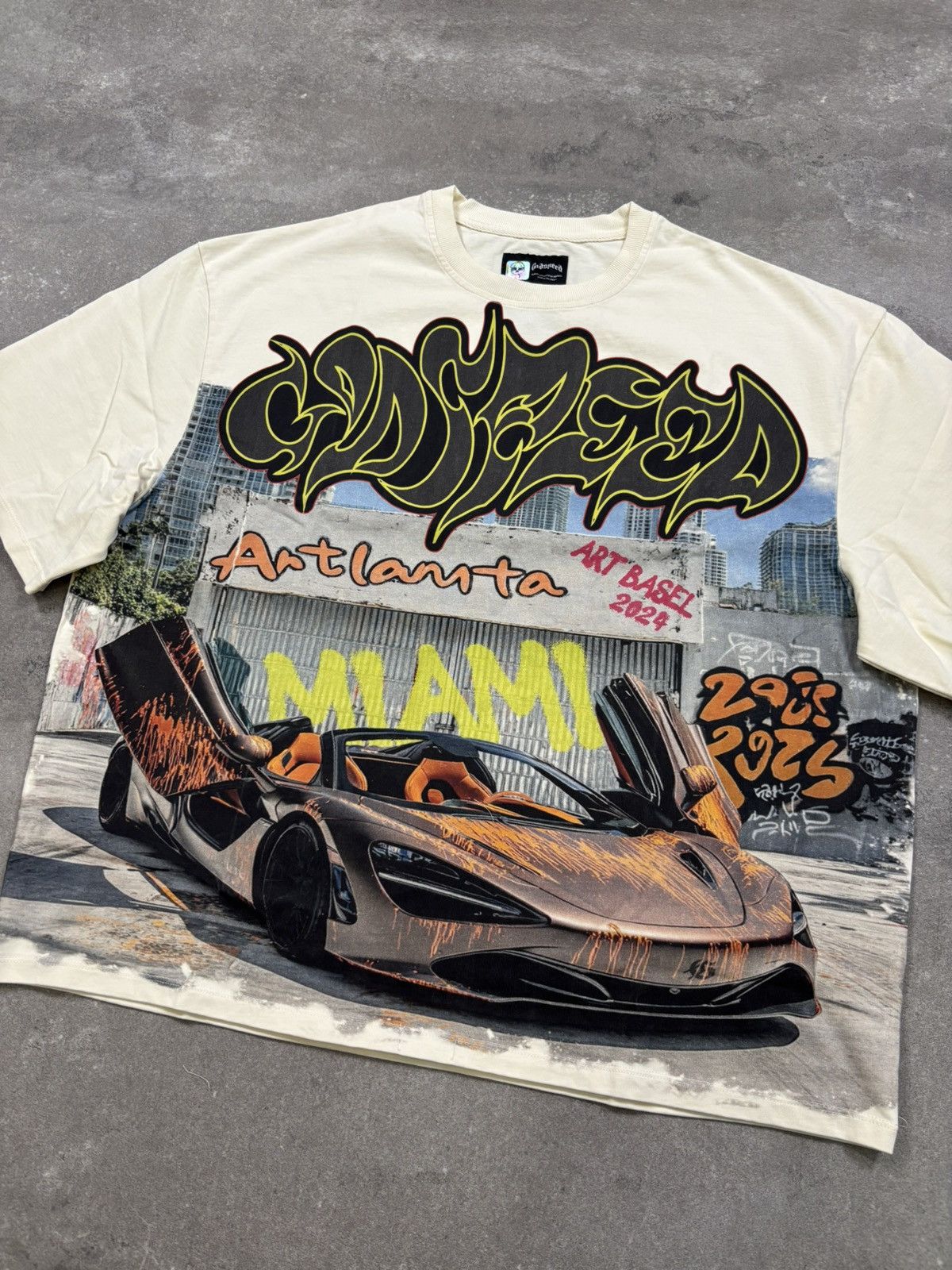 Godspeed Godspeed Miami Artlanta T-Shirt, White Size US XS / EU 42 / 0 - 4 Thumbnail