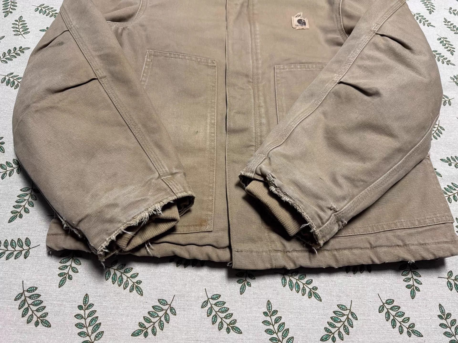 Carhartt Vintage Carhartt J22 Sand Small Jacket Size US S / EU 44-46 / 1 - 3 Thumbnail