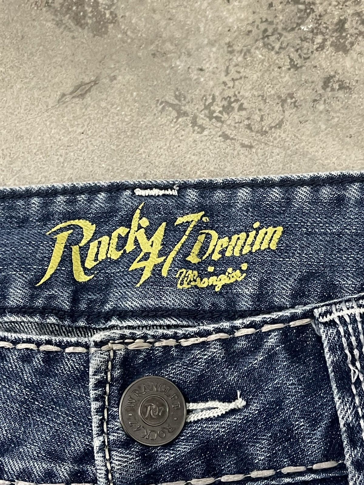 Wrangler Vintage Rock 47 Flared Denim Size US 32 / EU 48 - 8 Thumbnail