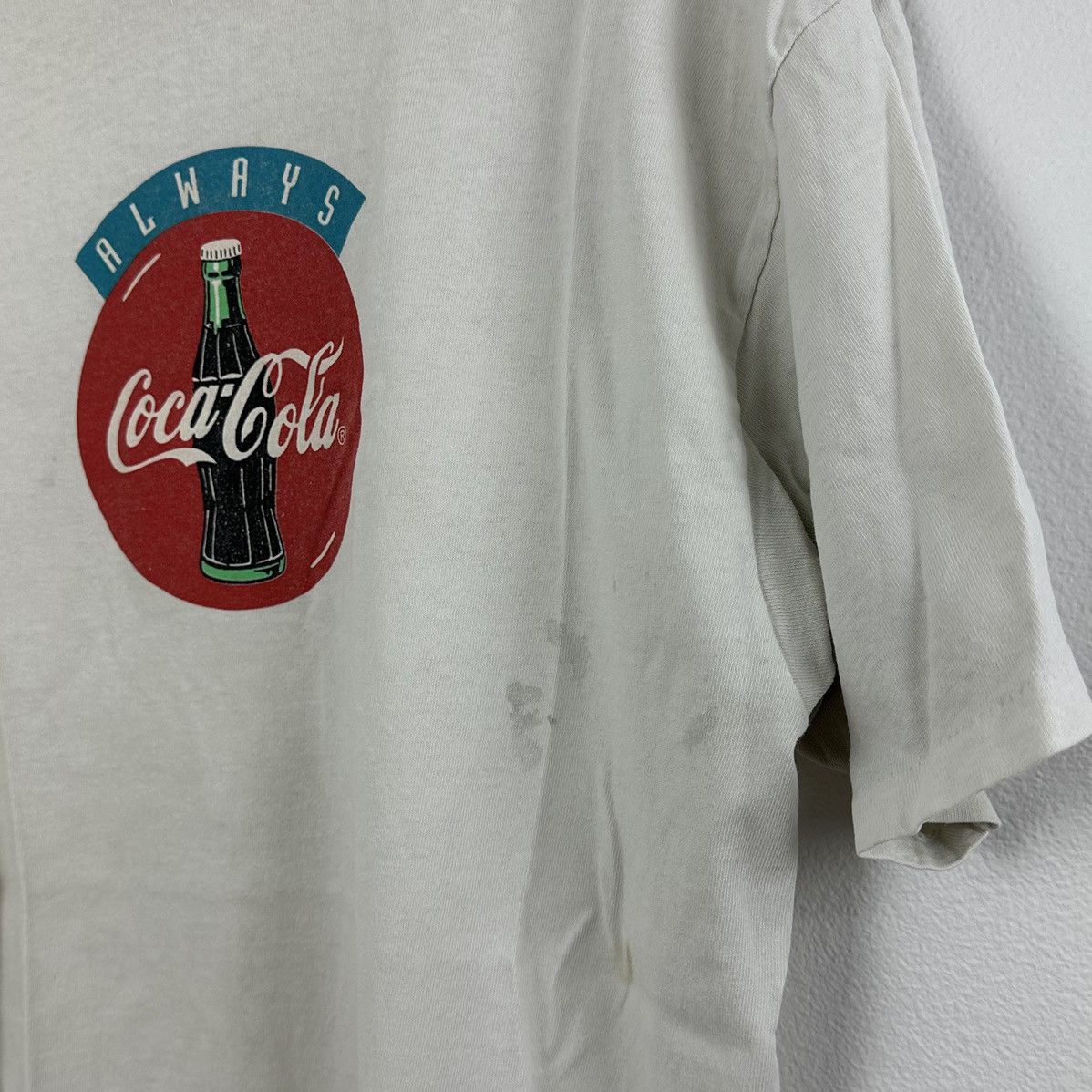 Vintage Vintage Coca Cola T Shirt L Snack Promo Always Phat Size US L / EU 52-54 / 3 - 8 Thumbnail