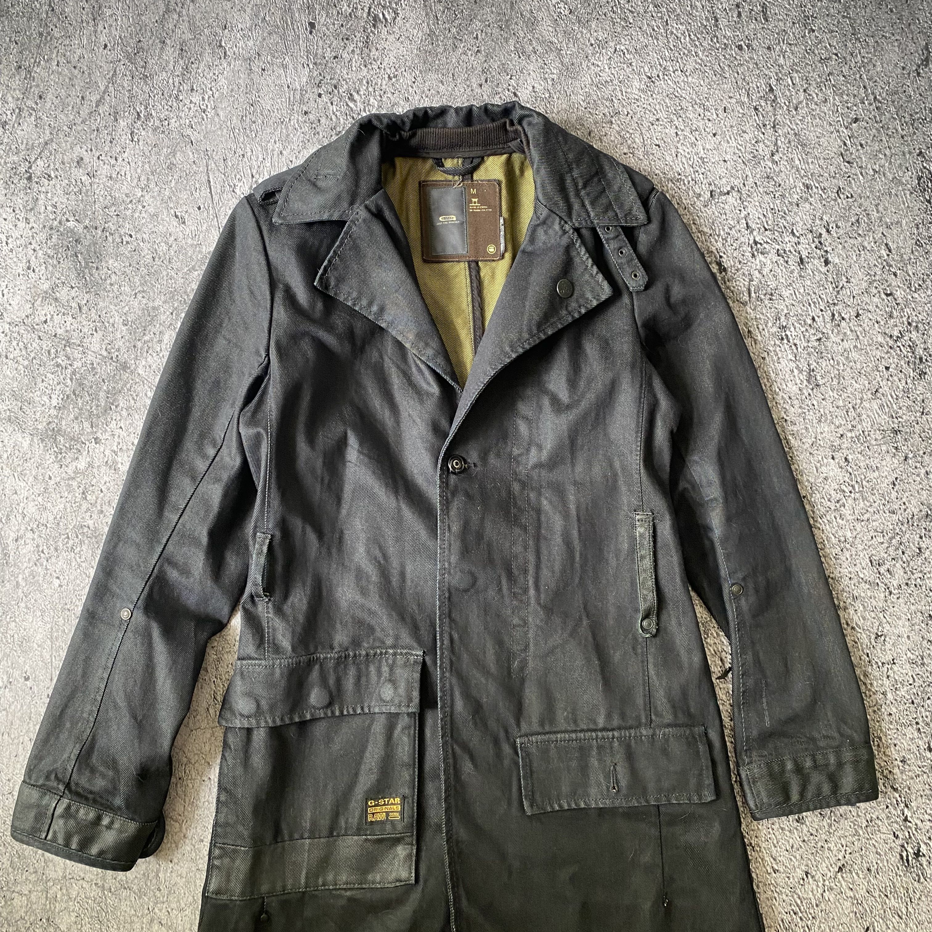 G-Star G STAR RAW DENIM OVERCOAT JACKET Size M / US 6-8 / IT 42-44 - 2 Thumbnail