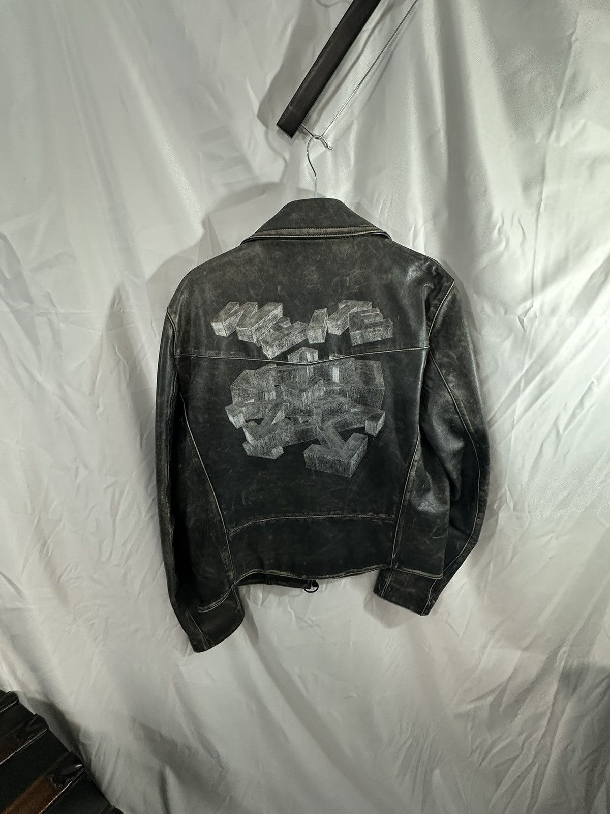 Off-White Off White Leather Jacket Size US M / EU 48-50 / 2 - 14 Thumbnail