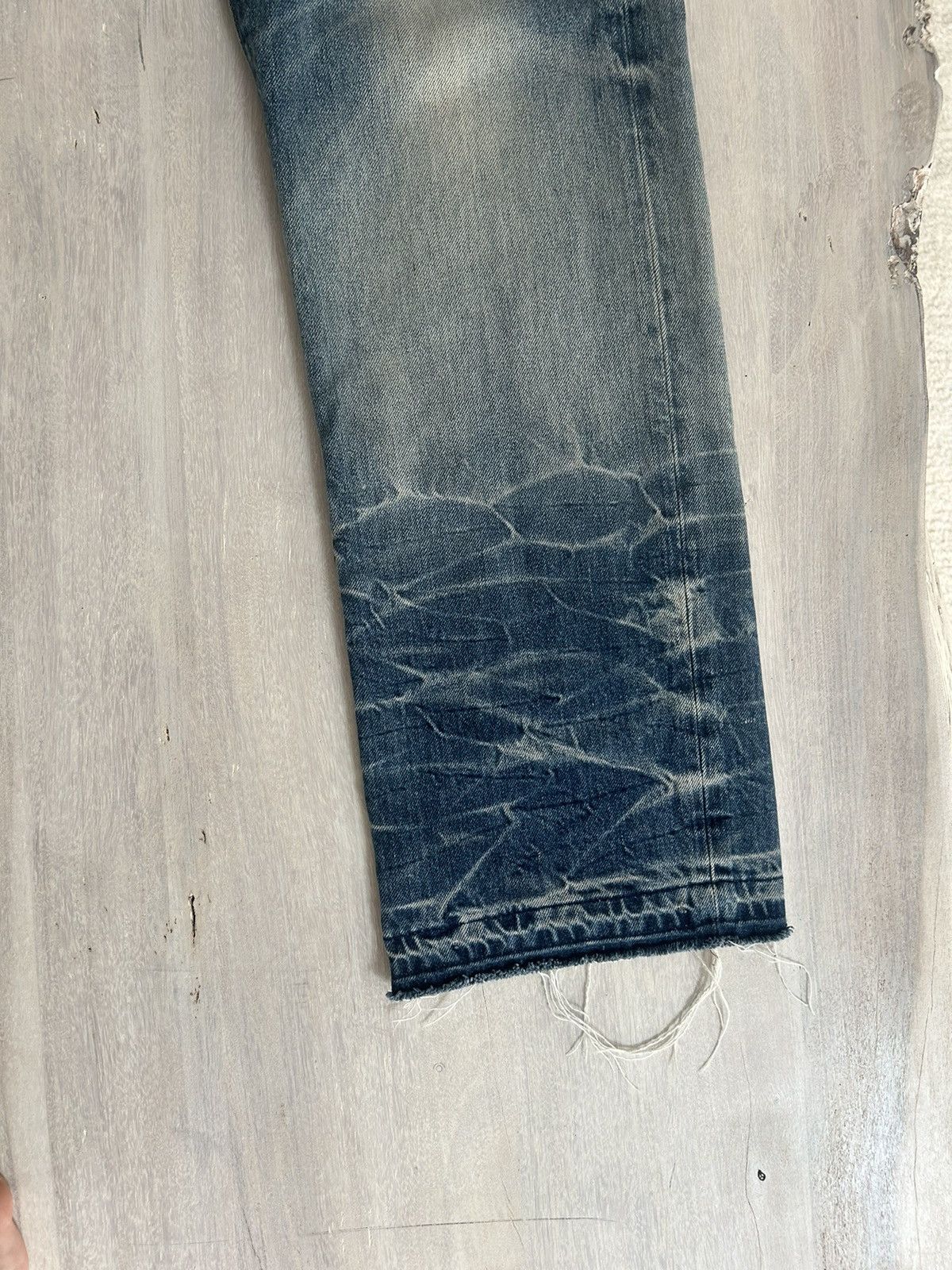 Amiri Amiri Straight Leg Faded Size 33 Size US 33 - 2 Thumbnail