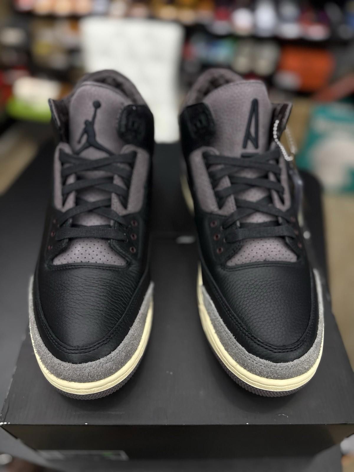 Jordan Brand Air Jordan 3 x A Ma Maniere Black Sneakers, Size 14.5 / 13M Size US 13 / EU 46 - 1 Thumbnail