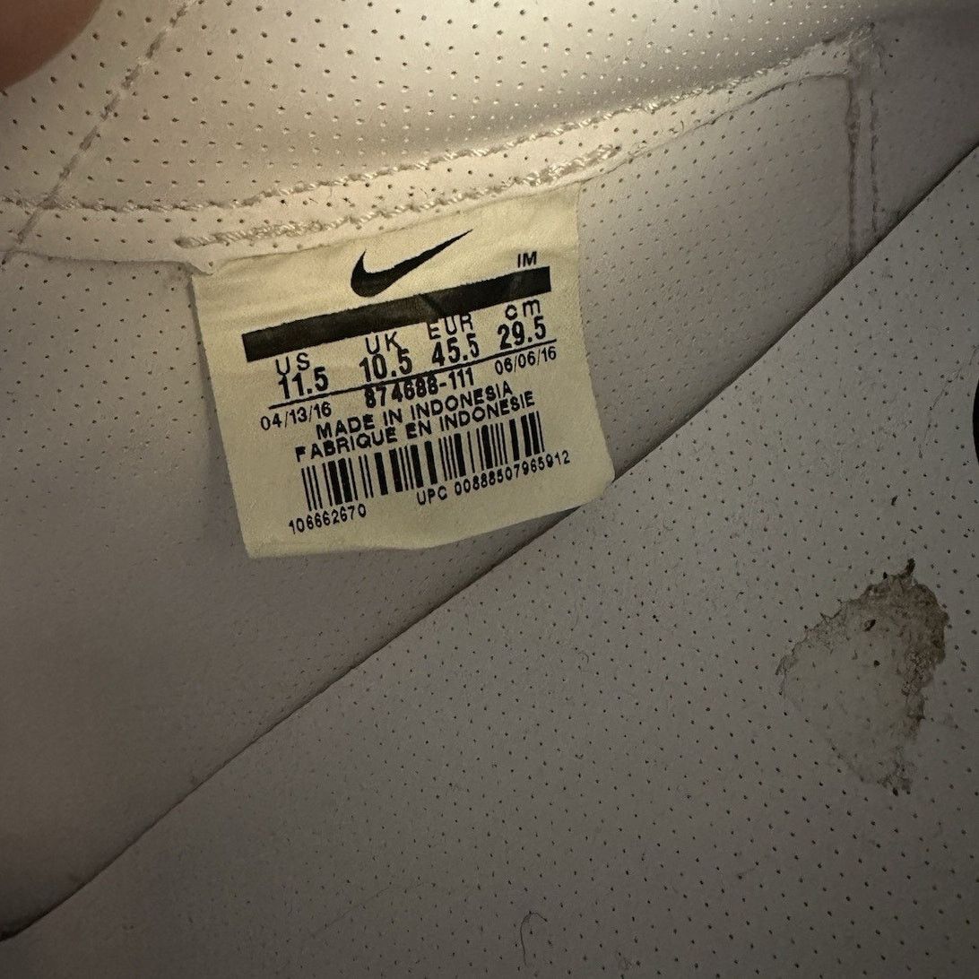 Nike Nike SB Blazer Low Premium QS Size 11.5 White Call Me 917 Size US 11.5 / EU 44-45 - 9 Thumbnail