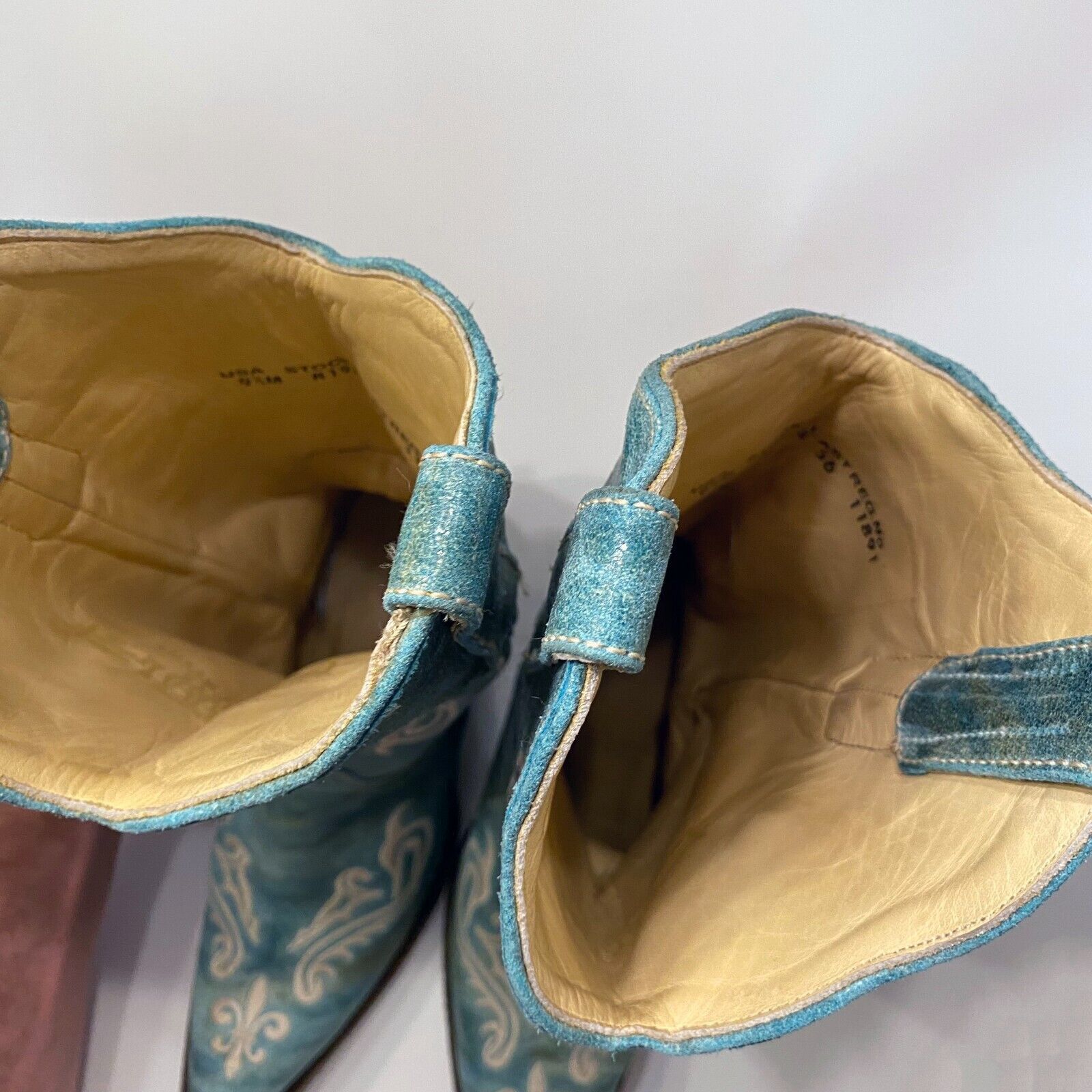Corral Corral Turquoise Blue Cortez Cowboy Boots Style R1973 9.5 M Size US 9.5 / IT 39.5 - 13 Thumbnail