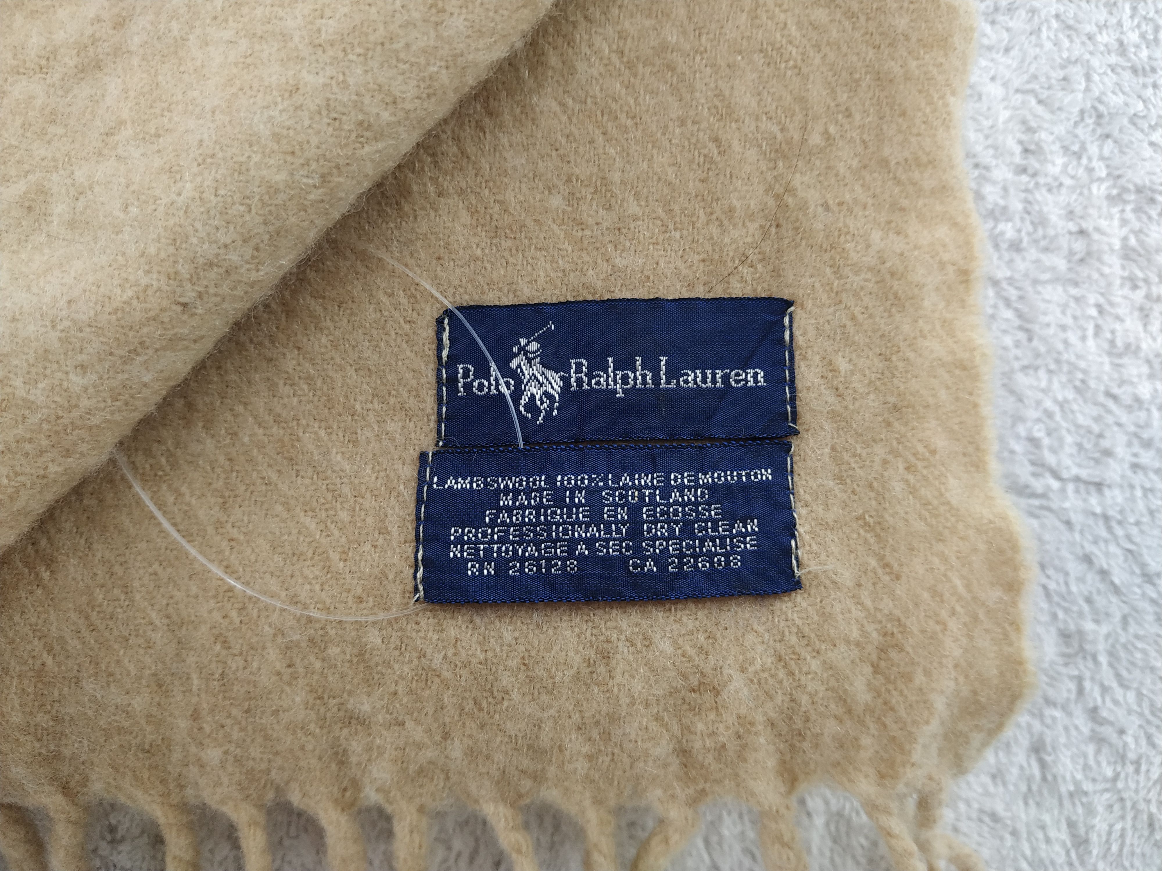 Polo Ralph Lauren Vintage Polo Ralph Lauren Scarf/Muffler/Neckwear MF474 Size ONE SIZE - 6 Thumbnail