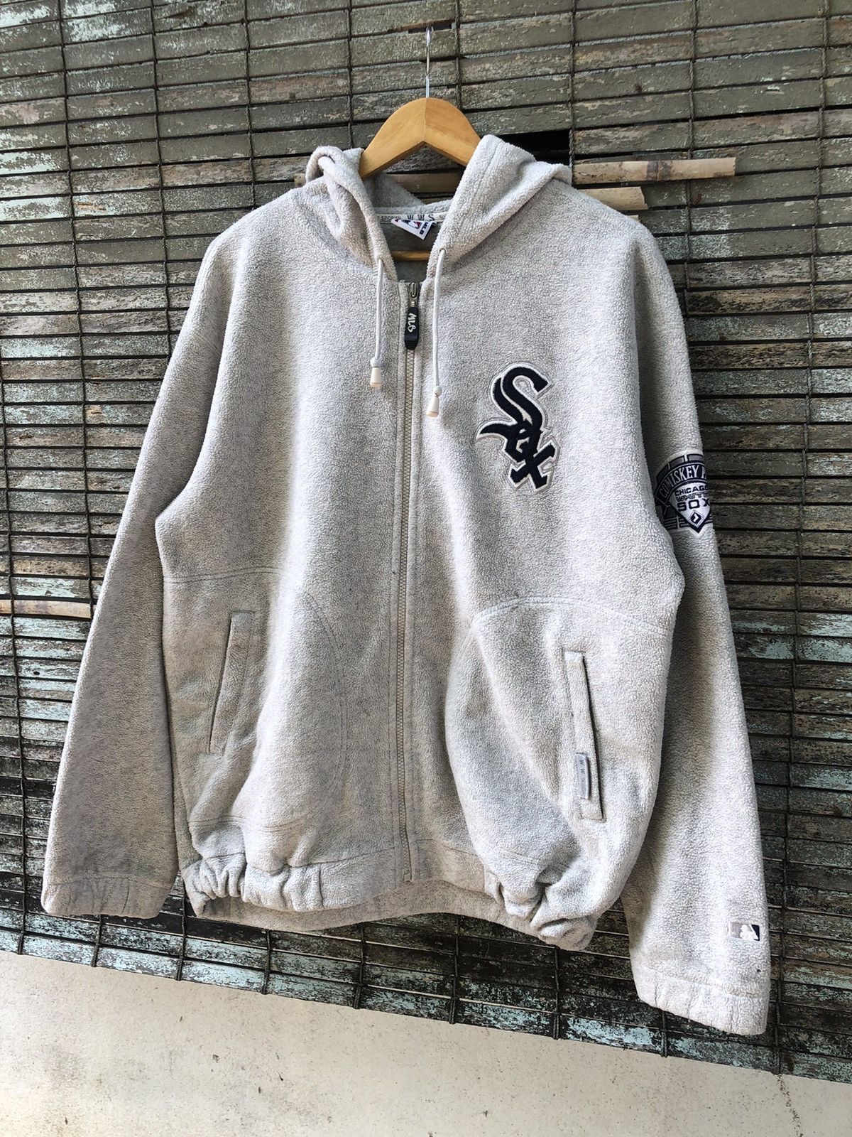 Japanese Brand 🔥Vintage🔥90s WWS MLB Chicago White SOX Hoodies Size US L / EU 52-54 / 3 - 4 Thumbnail