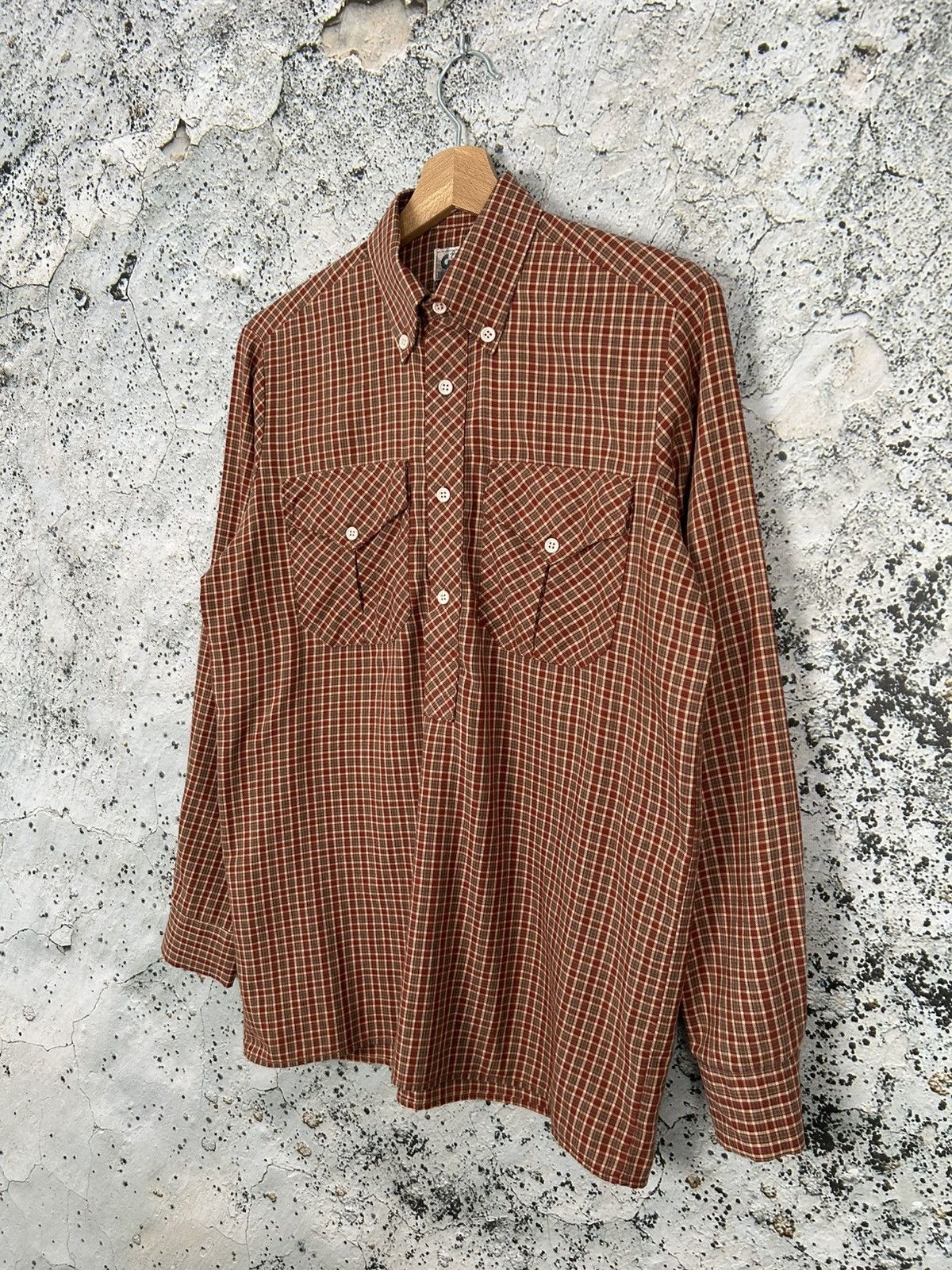 Vintage Vintage Checkered Shirt Avant Garde Grunge Punk Skate 90s Size US M / EU 48-50 / 2 - 2 Thumbnail
