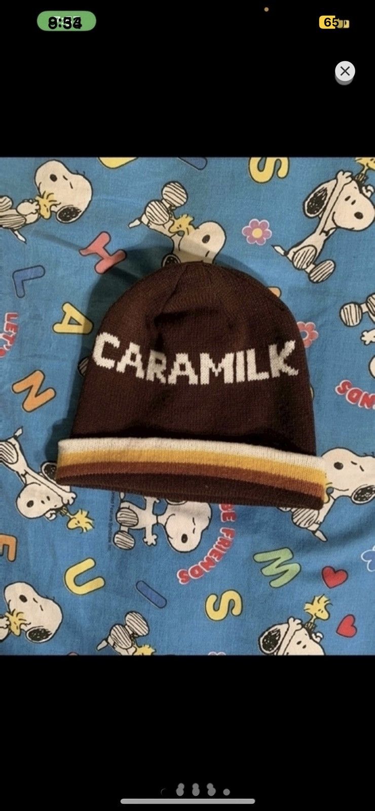 Vintage ***FINAL DROP***RARE 80s “CARAMILK” CHOCOLATE PROMO TOQUE Size ONE SIZE - 5 Thumbnail