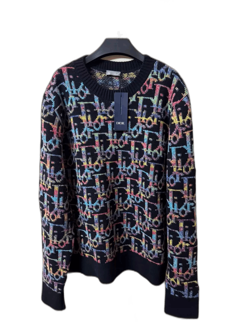 Dior Dior Full Logo Sweater with Tag Size US XL / EU 56 / 4 - 1 Thumbnail