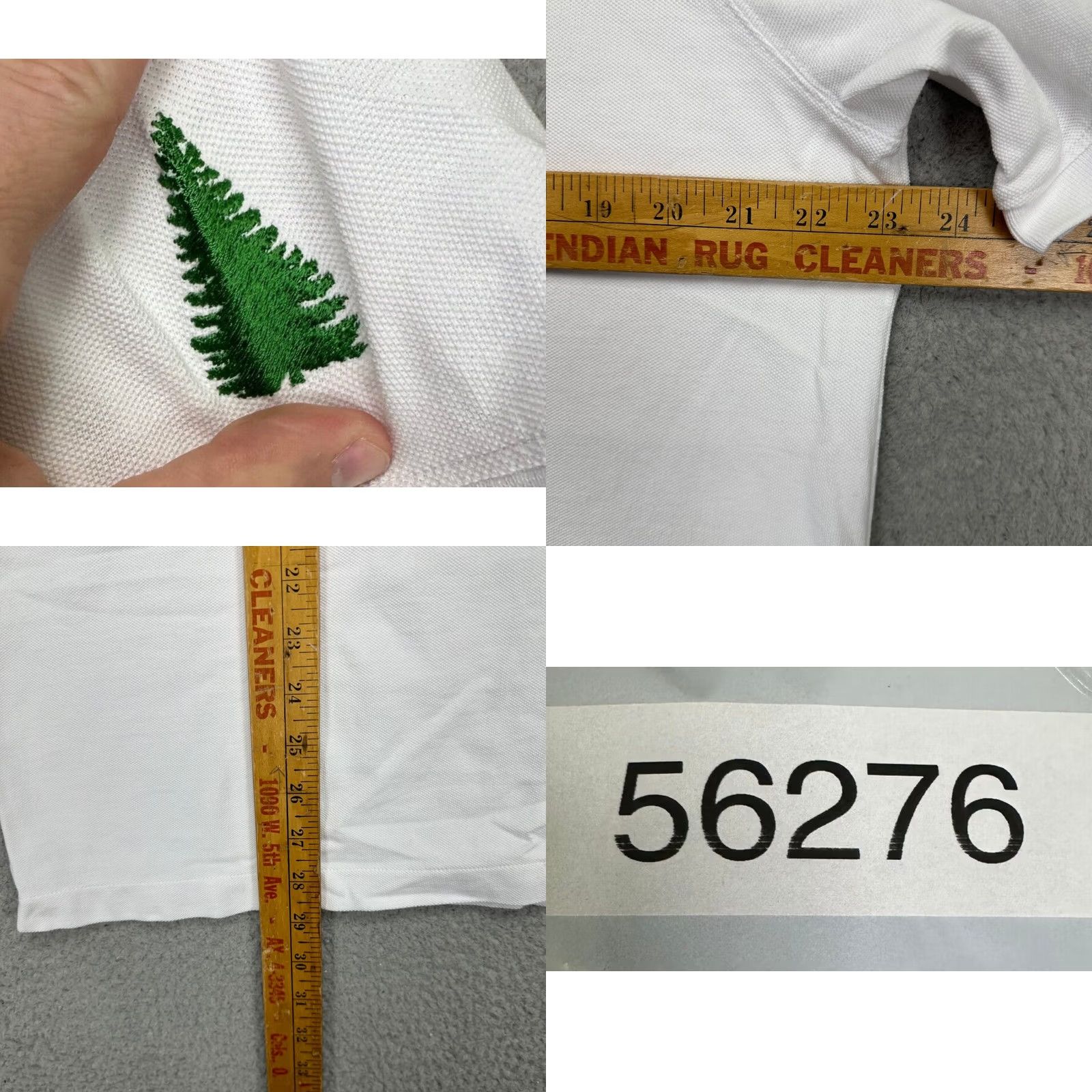 Vineyard Vines VINEYARD VINES Polo Shirt Regular Mens Large White Short Sleeve Logo Rugby Casual Polo Comfort Walking Outdoor 100% Cotton Modern Fit Size US L / EU 52-54 / 3 - 8 Thumbnail