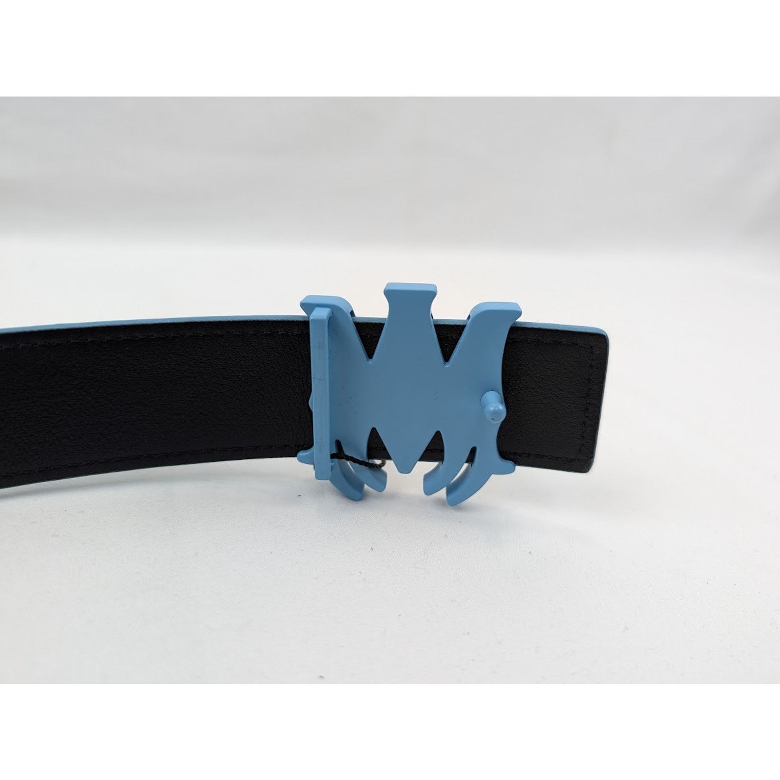 Amiri o1rshd1 Size:75 cm / 4cm Reversible Belt in Black/Air Blue Size 30 - 2 Thumbnail